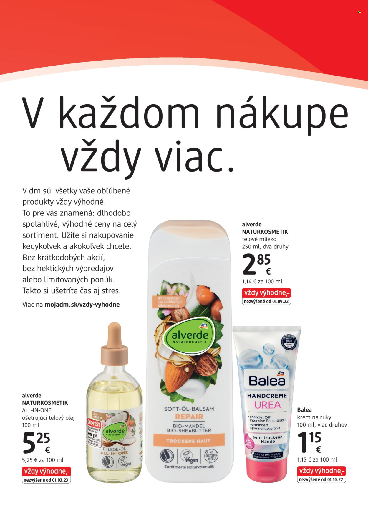 Leták dm drogerie - 1.9.2025 - 30.9.2025. Strana 14