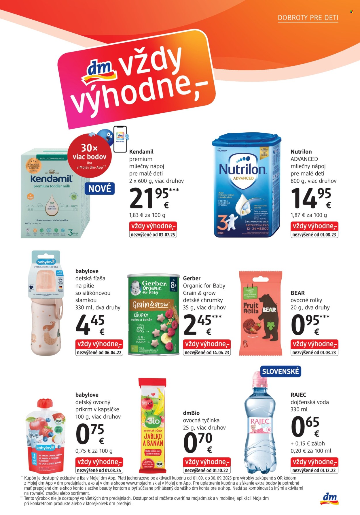 Leták dm drogerie - 1.9.2025 - 30.9.2025. Strana 25