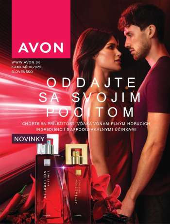 Leták Avon - 1.9.2025 - 30.9.2025.