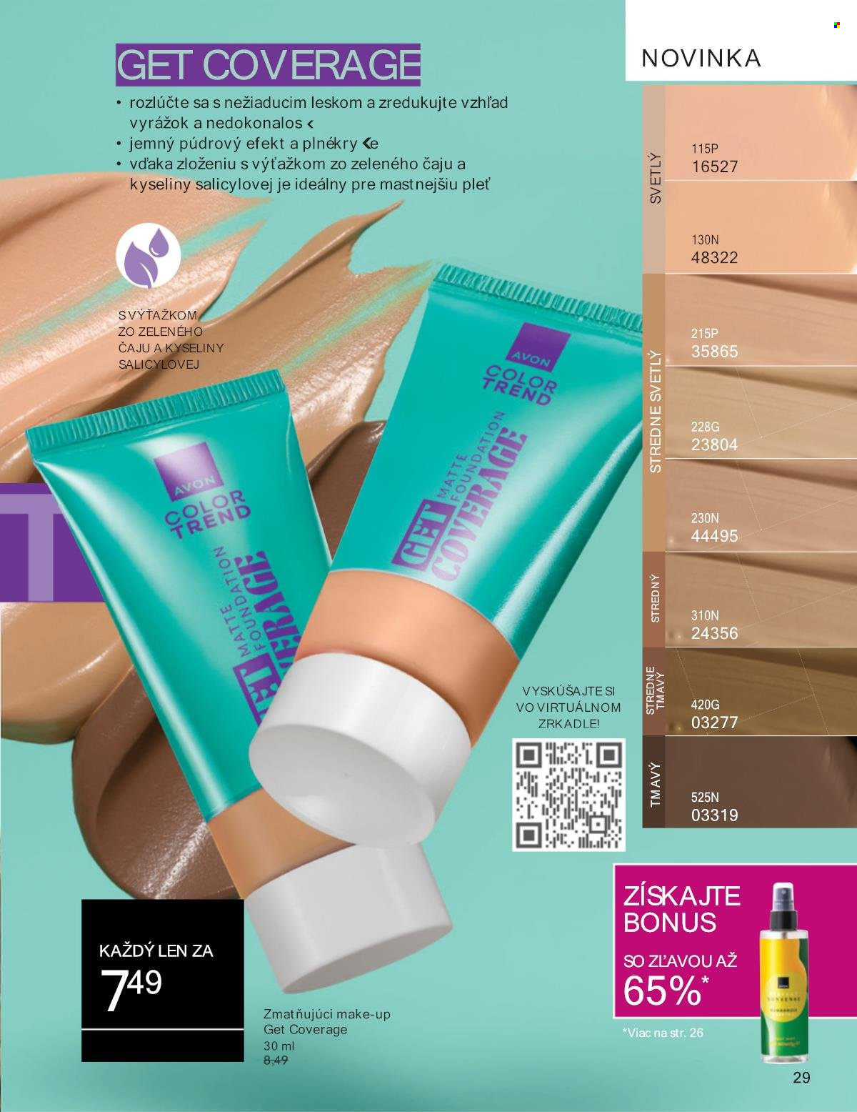 Leták Avon - 1.9.2025 - 30.9.2025. Strana 29