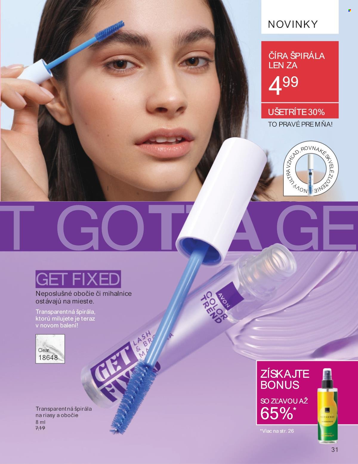 Leták Avon - 1.9.2025 - 30.9.2025. Strana 31