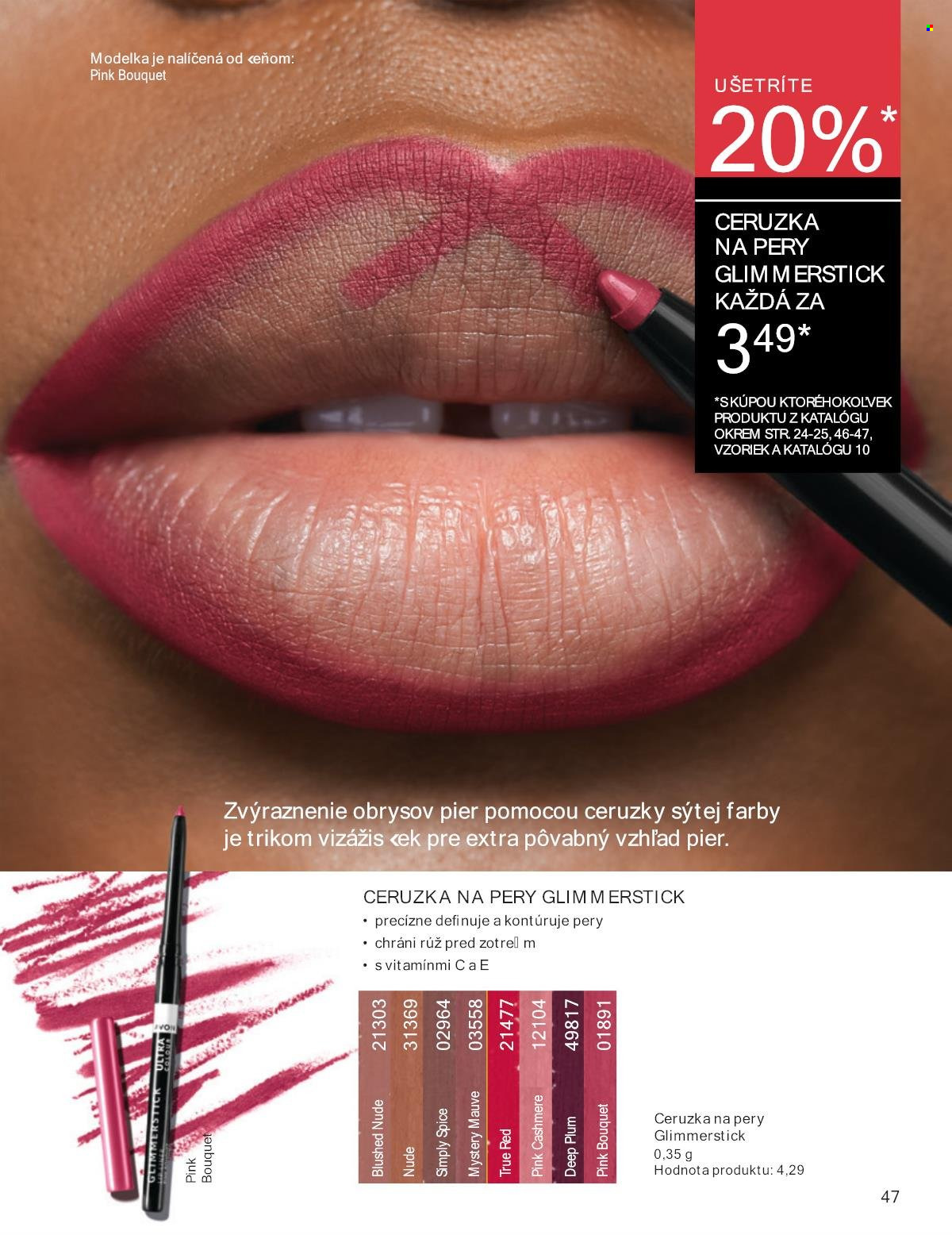 Leták Avon - 1.9.2025 - 30.9.2025. Strana 47