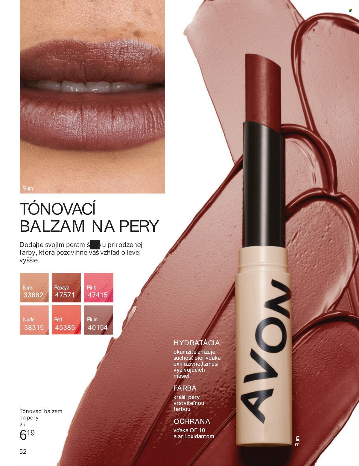 Leták Avon - 1.9.2025 - 30.9.2025. Strana 52