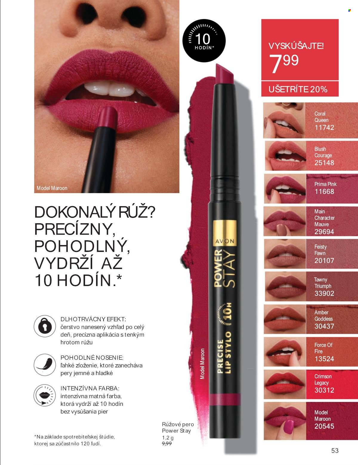 Leták Avon - 1.9.2025 - 30.9.2025. Strana 53