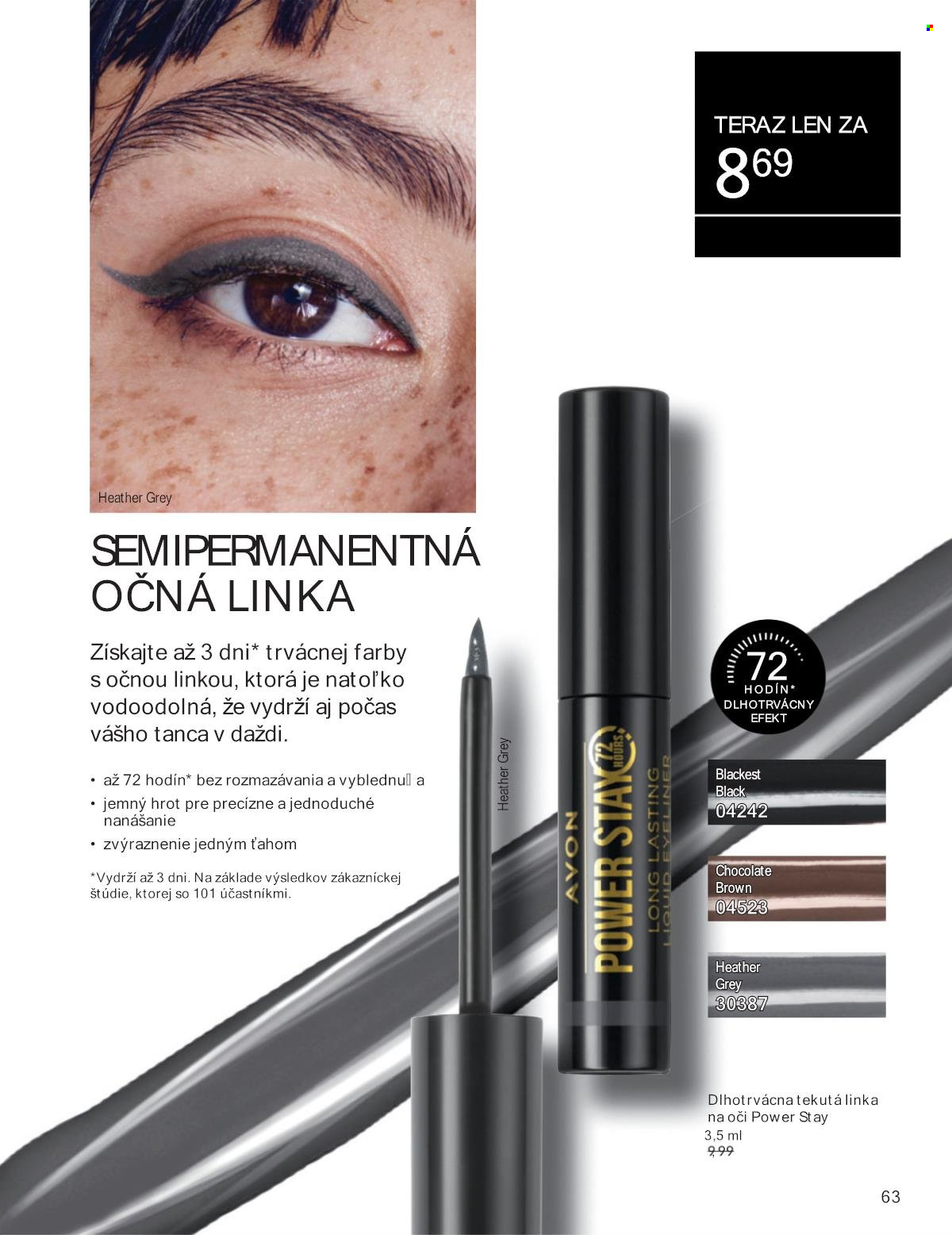 Leták Avon - 1.9.2025 - 30.9.2025. Strana 63