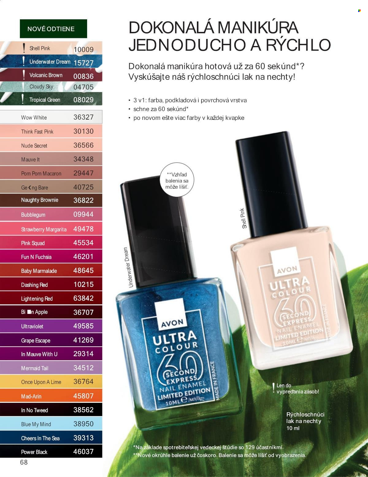 Leták Avon - 1.9.2025 - 30.9.2025. Strana 68