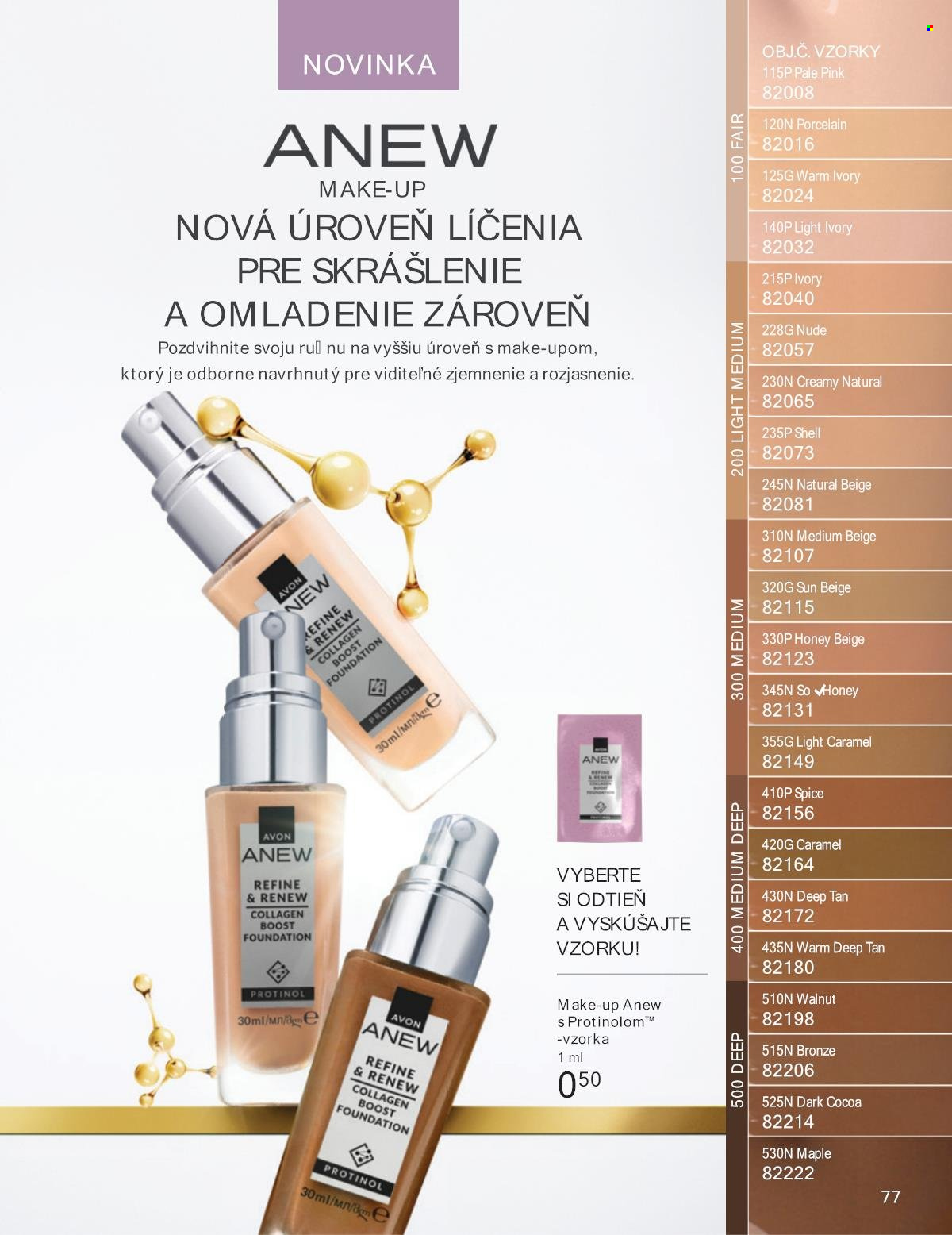 Leták Avon - 1.9.2025 - 30.9.2025. Strana 77