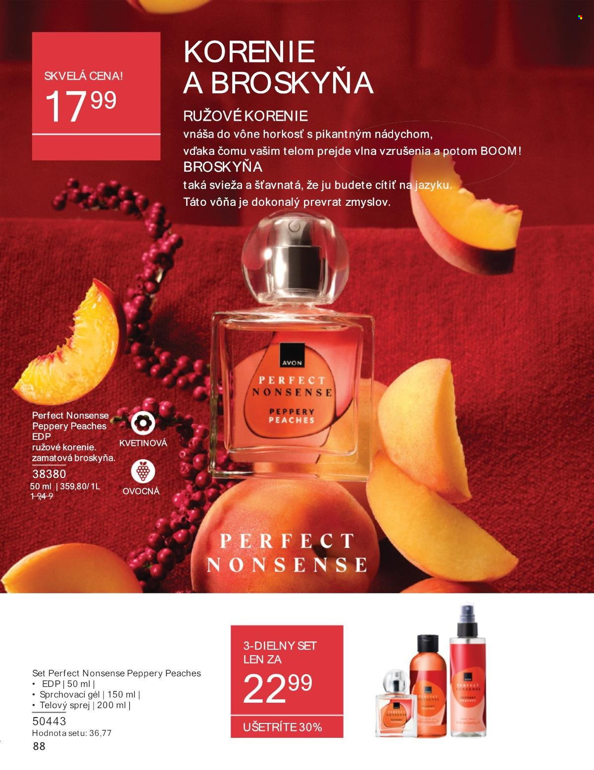 Leták Avon - 1.9.2025 - 30.9.2025. Strana 88