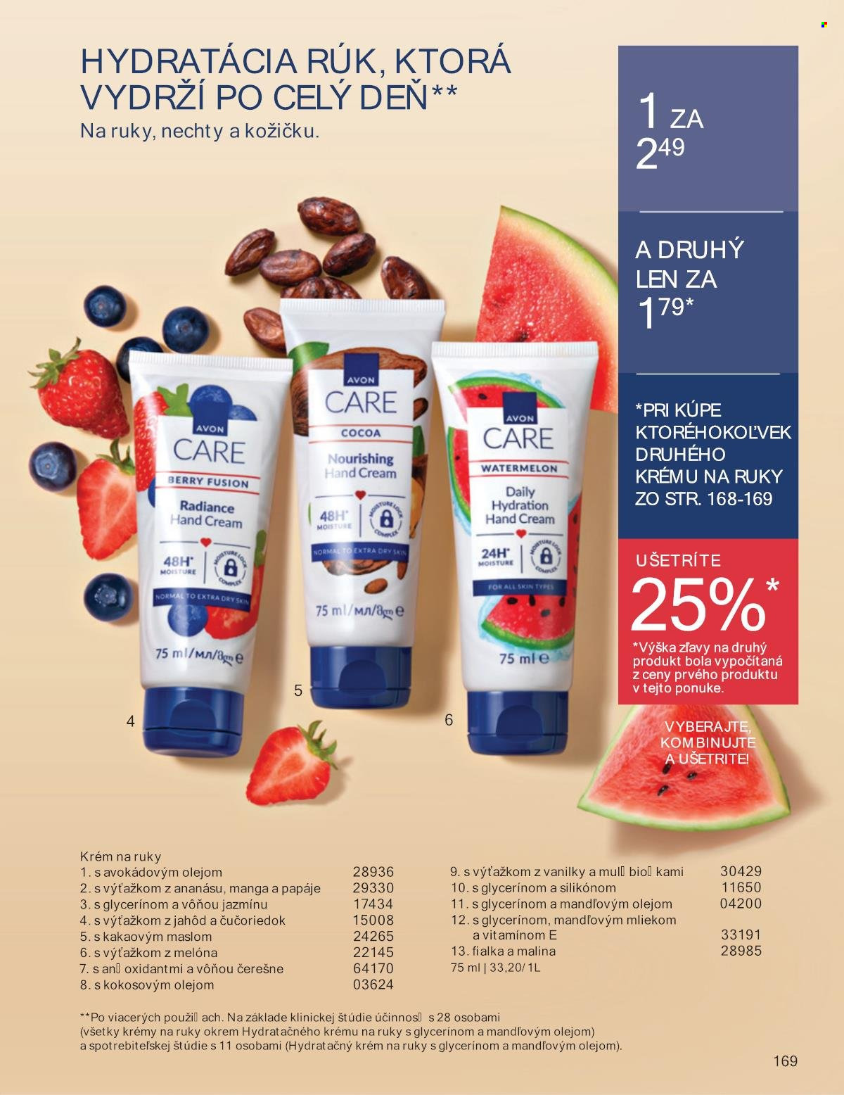 Leták Avon - 1.9.2025 - 30.9.2025. Strana 169