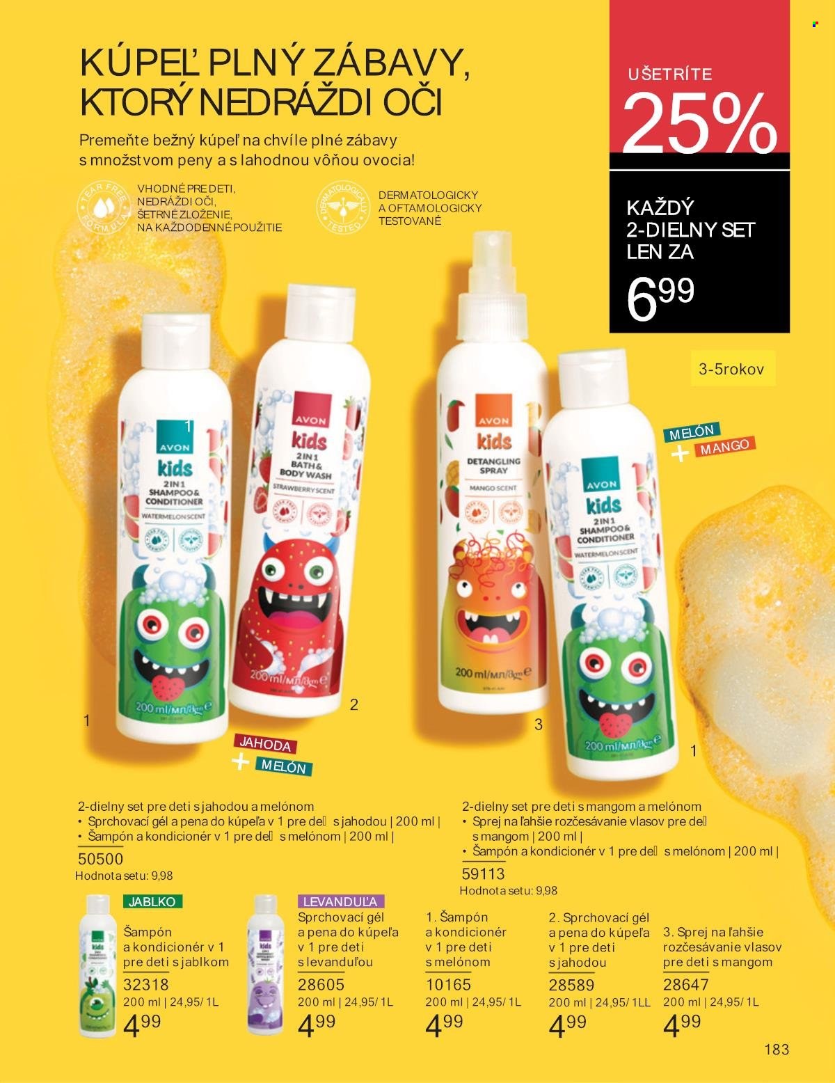 Leták Avon - 1.9.2025 - 30.9.2025. Strana 183