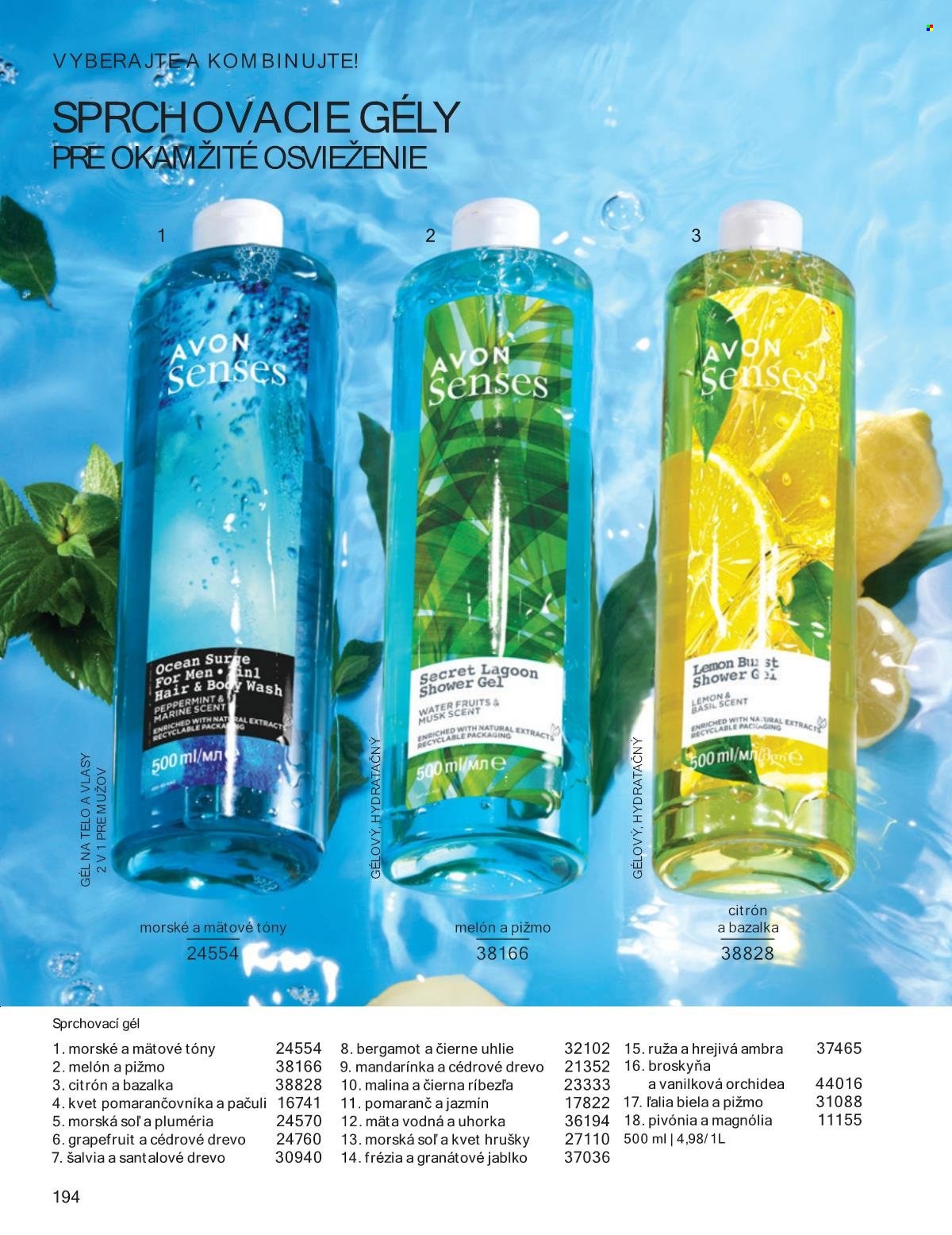 Leták Avon - 1.9.2025 - 30.9.2025. Strana 194