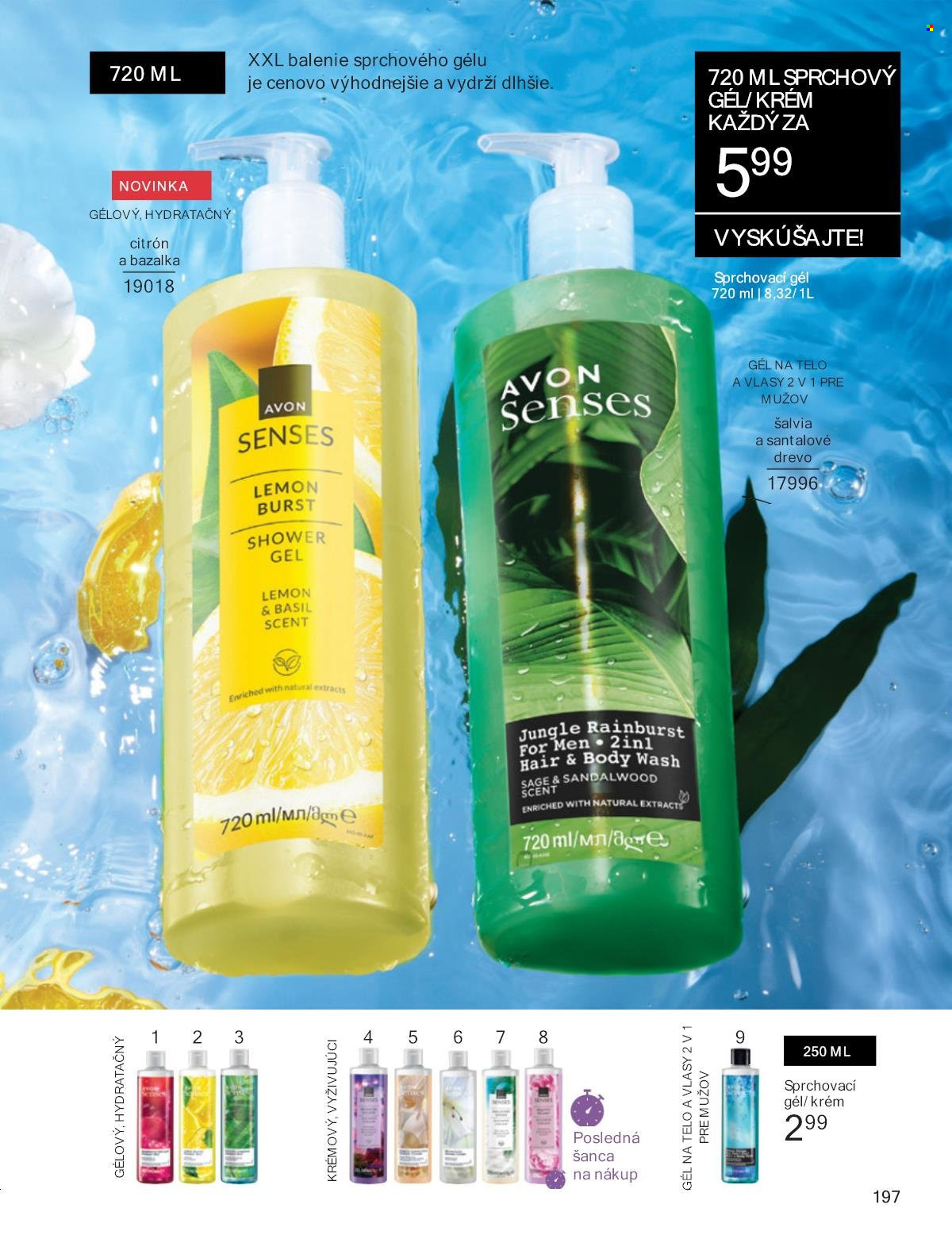 Leták Avon - 1.9.2025 - 30.9.2025. Strana 197