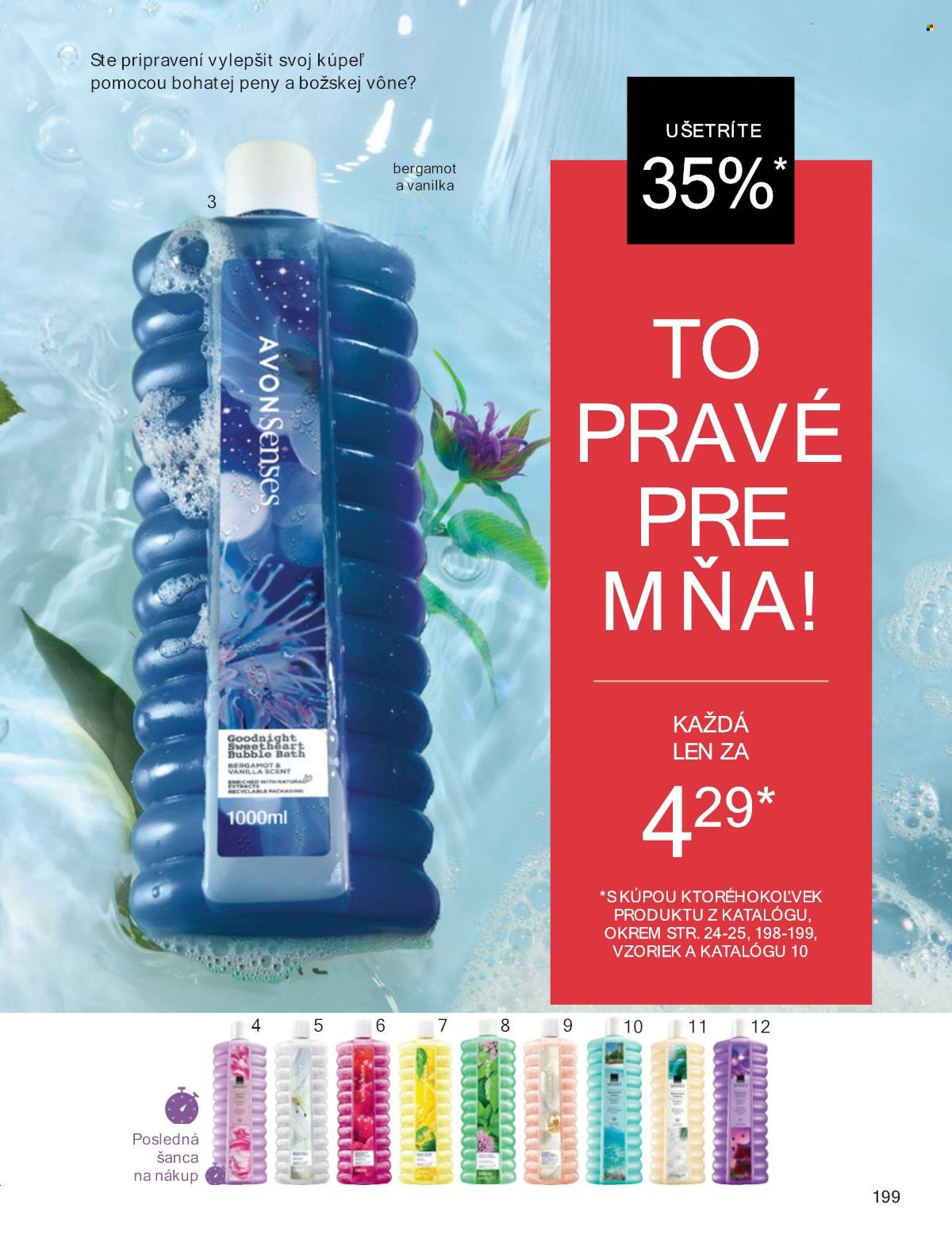 Leták Avon - 1.9.2025 - 30.9.2025. Strana 199