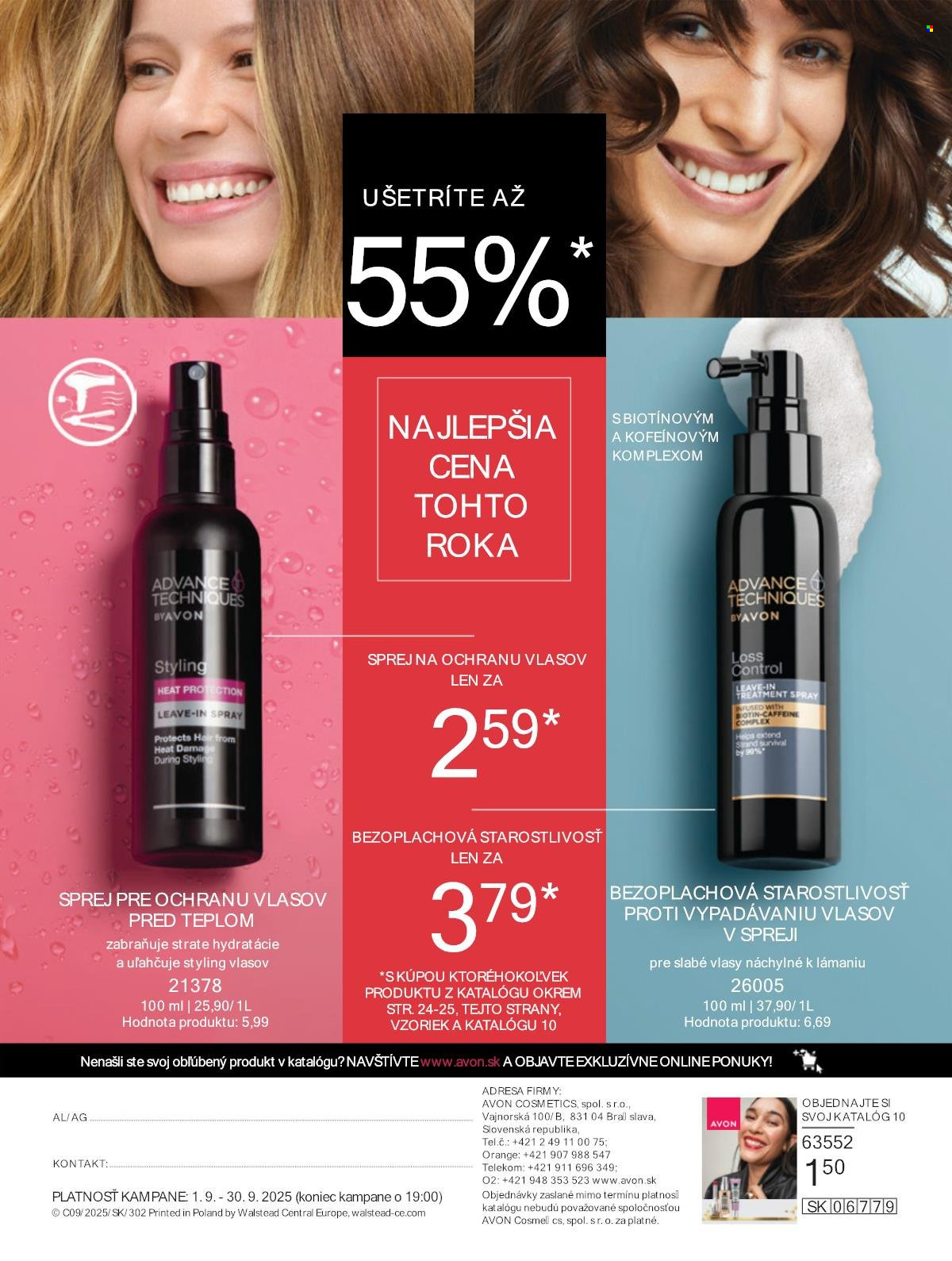 Leták Avon - 1.9.2025 - 30.9.2025. Strana 216