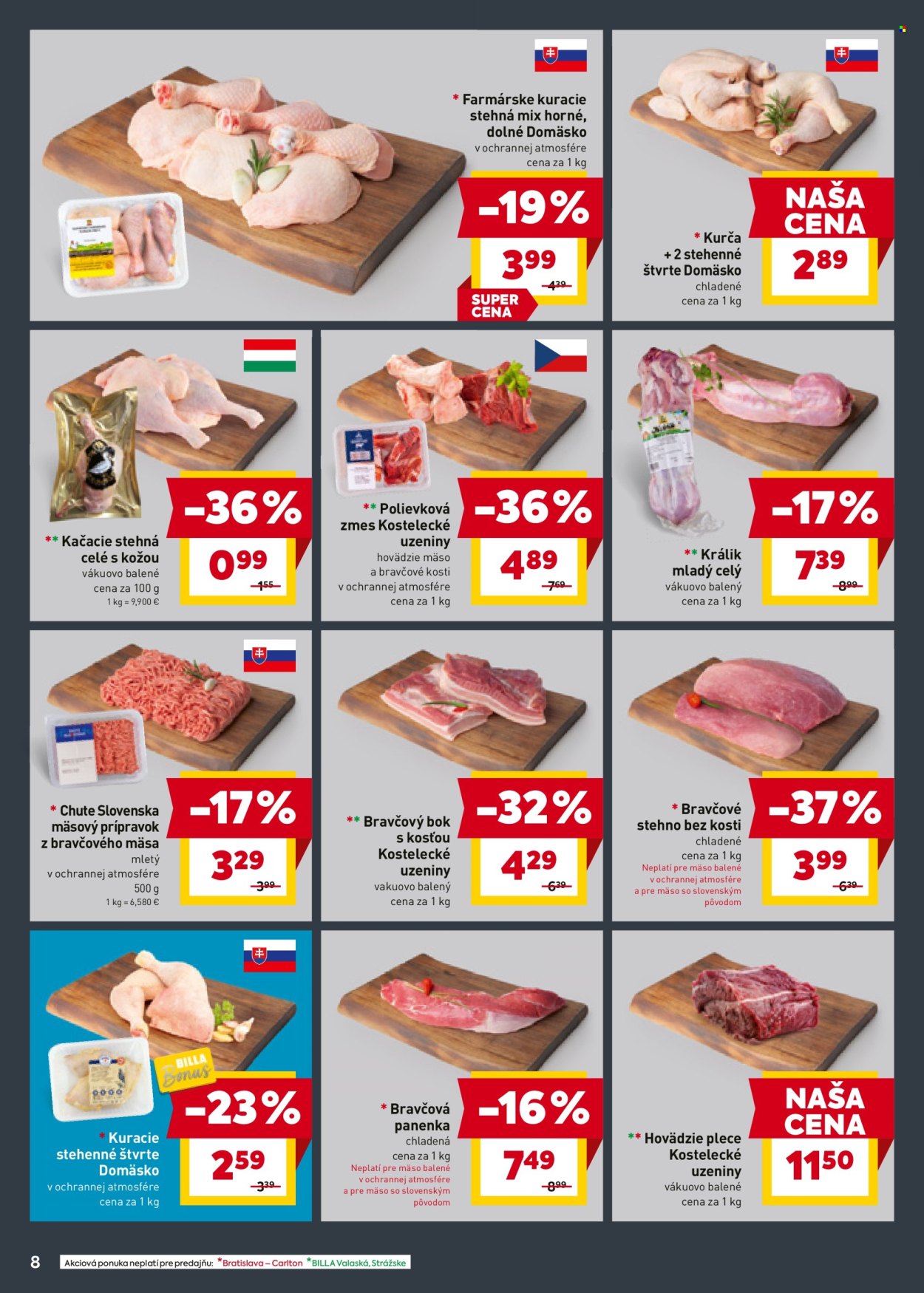 Leták Billa - 3.9.2025 - 9.9.2025. Strana 8