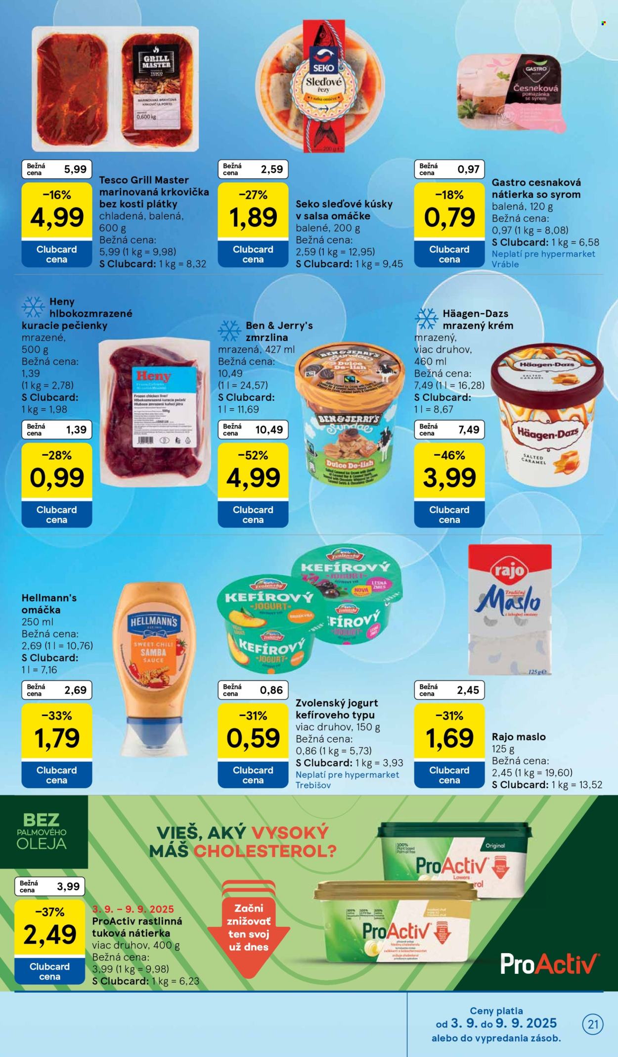 Leták TESCO - 3.9.2025 - 9.9.2025. Strana 21