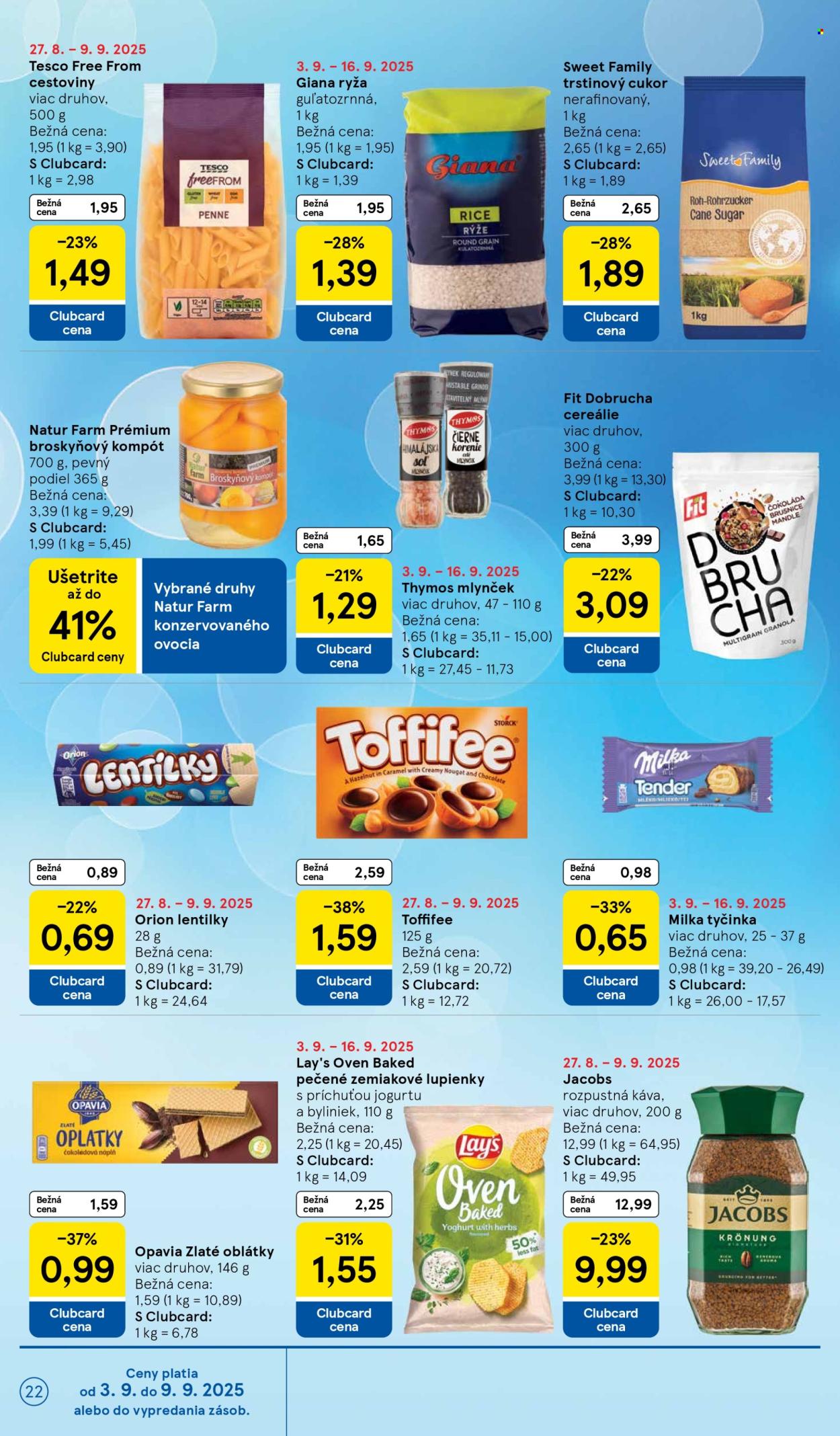 Leták TESCO - 3.9.2025 - 9.9.2025. Strana 22
