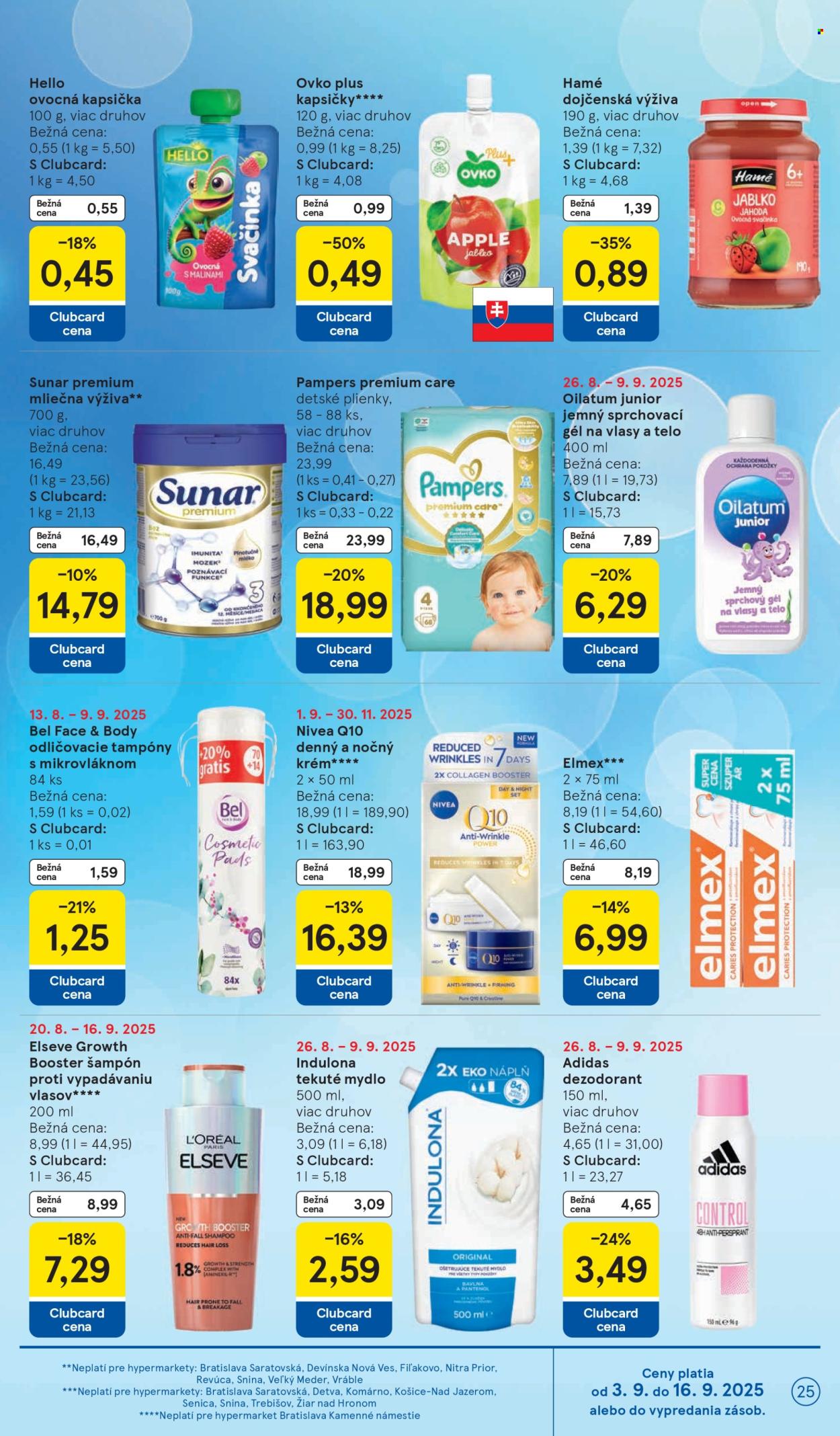 Leták TESCO - 3.9.2025 - 9.9.2025. Strana 25