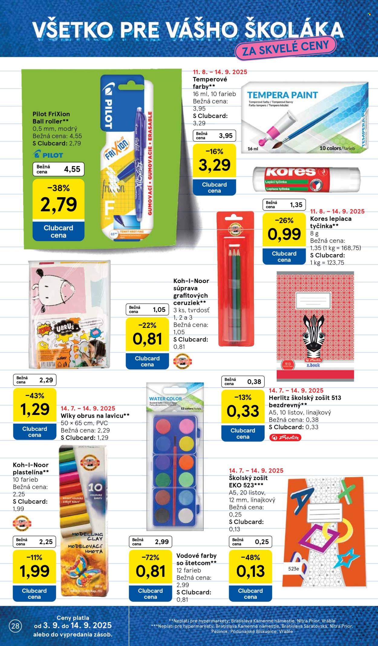 Leták TESCO - 3.9.2025 - 9.9.2025. Strana 28