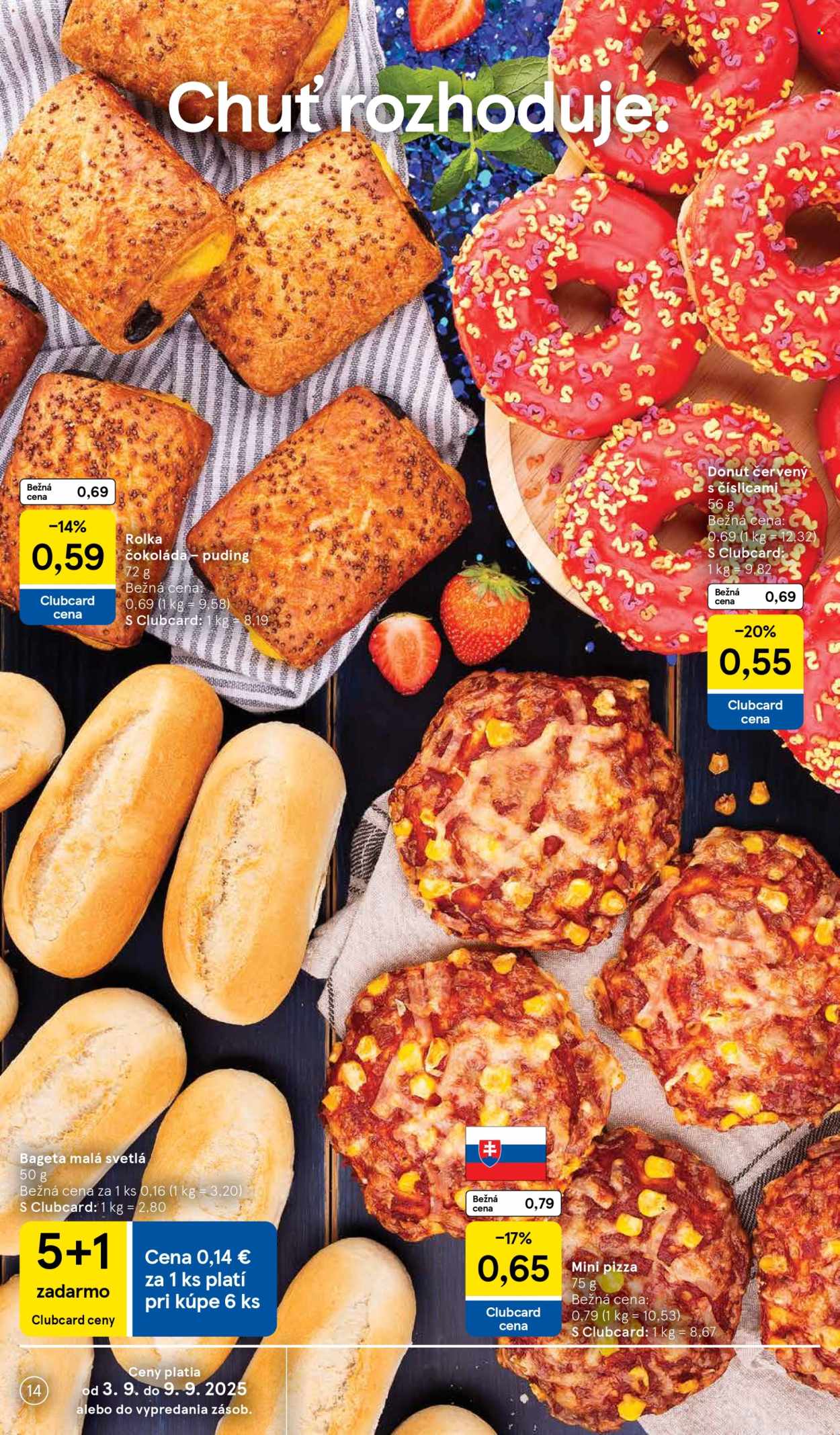 Leták TESCO supermarket - 3.9.2025 - 9.9.2025. Strana 14
