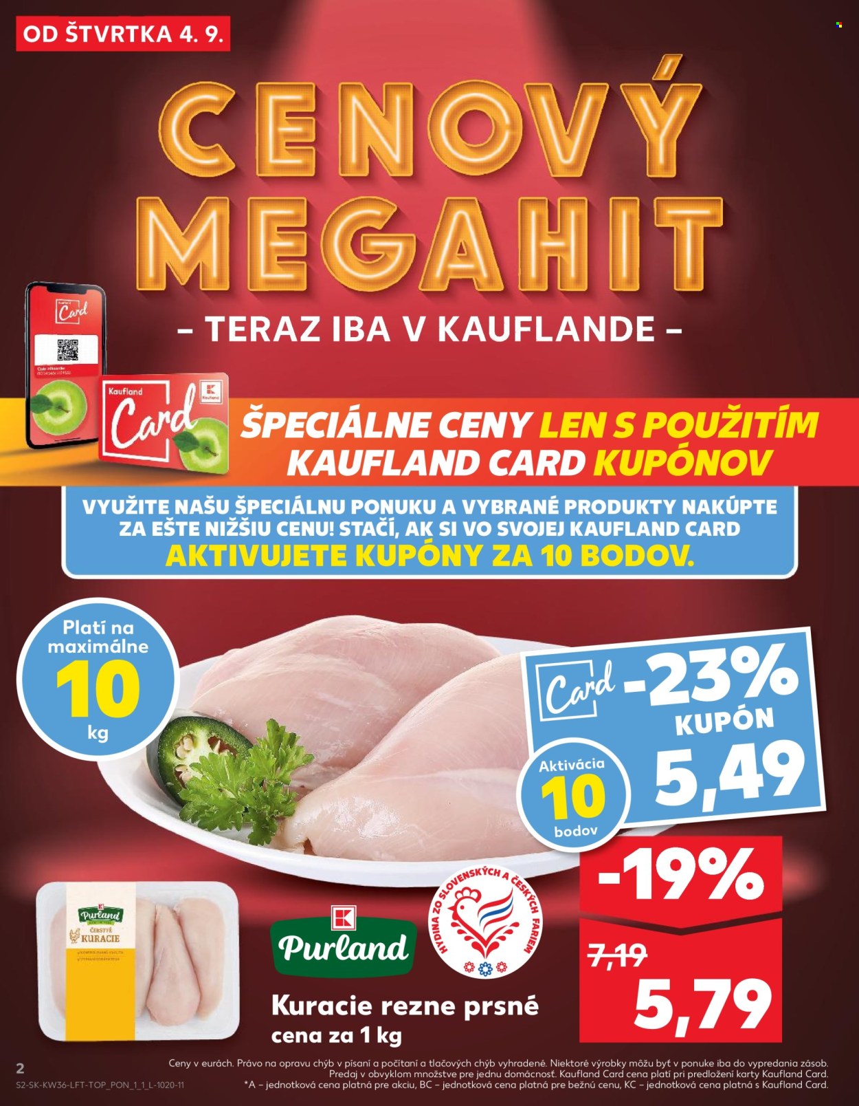 Leták Kaufland - 4.9.2025 - 10.9.2025. Strana 2