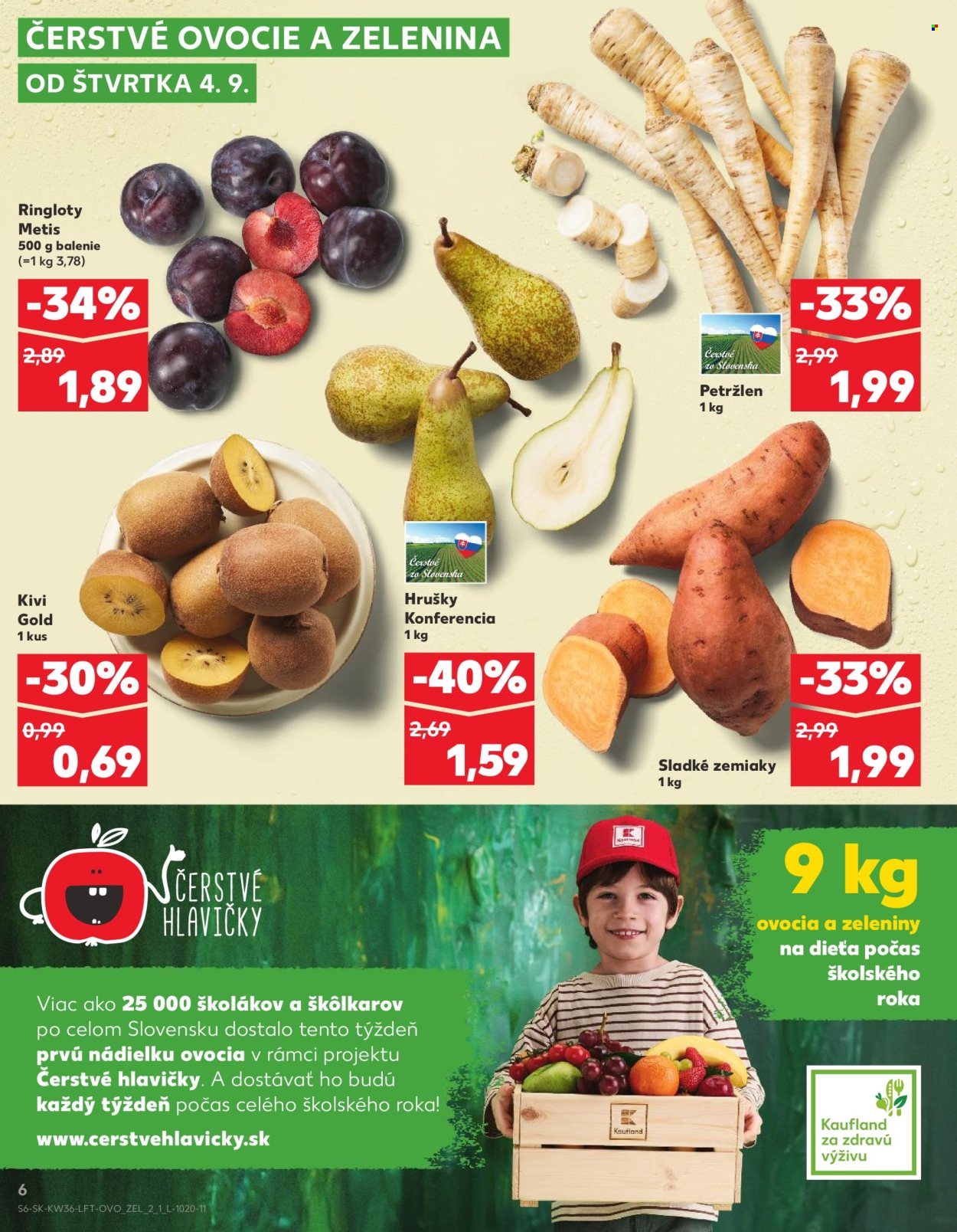 Leták Kaufland - 4.9.2025 - 10.9.2025. Strana 6
