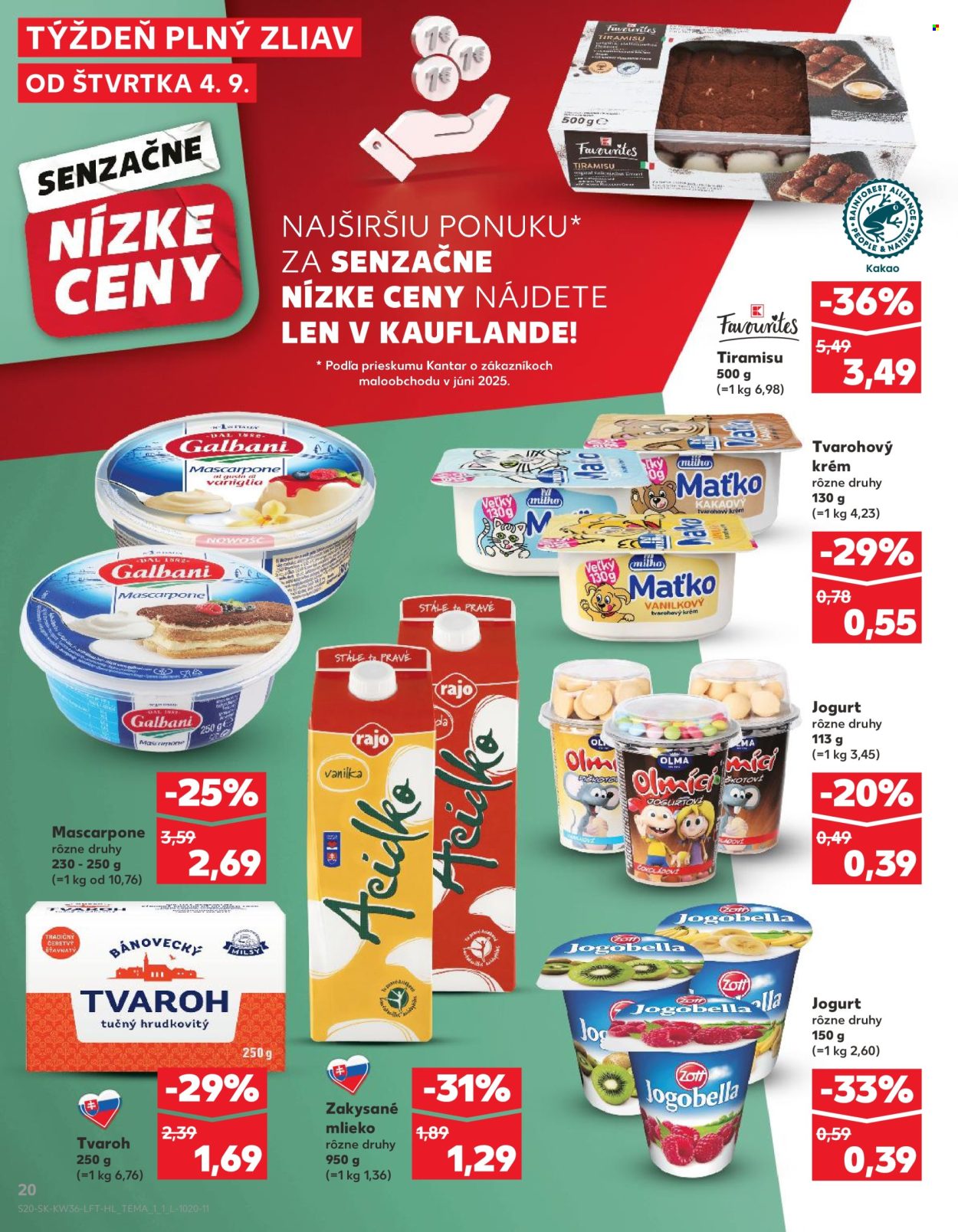 Leták Kaufland - 4.9.2025 - 10.9.2025. Strana 20
