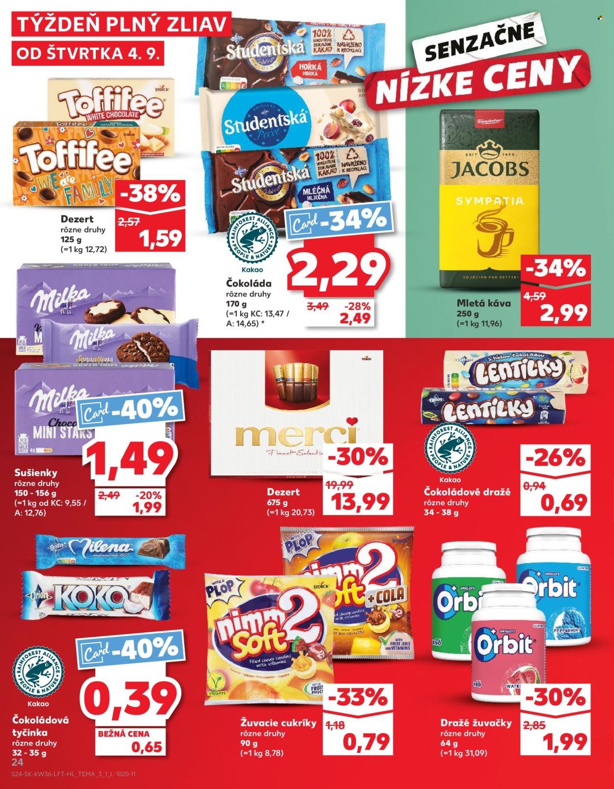 Leták Kaufland - 4.9.2025 - 10.9.2025. Strana 24