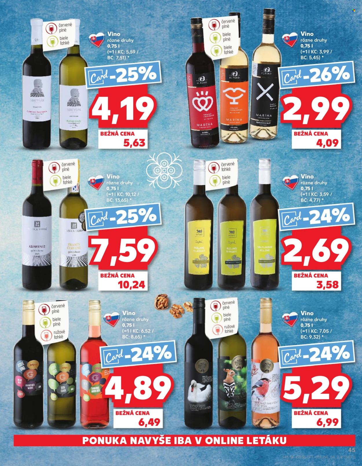Leták Kaufland - 4.9.2025 - 10.9.2025. Strana 45
