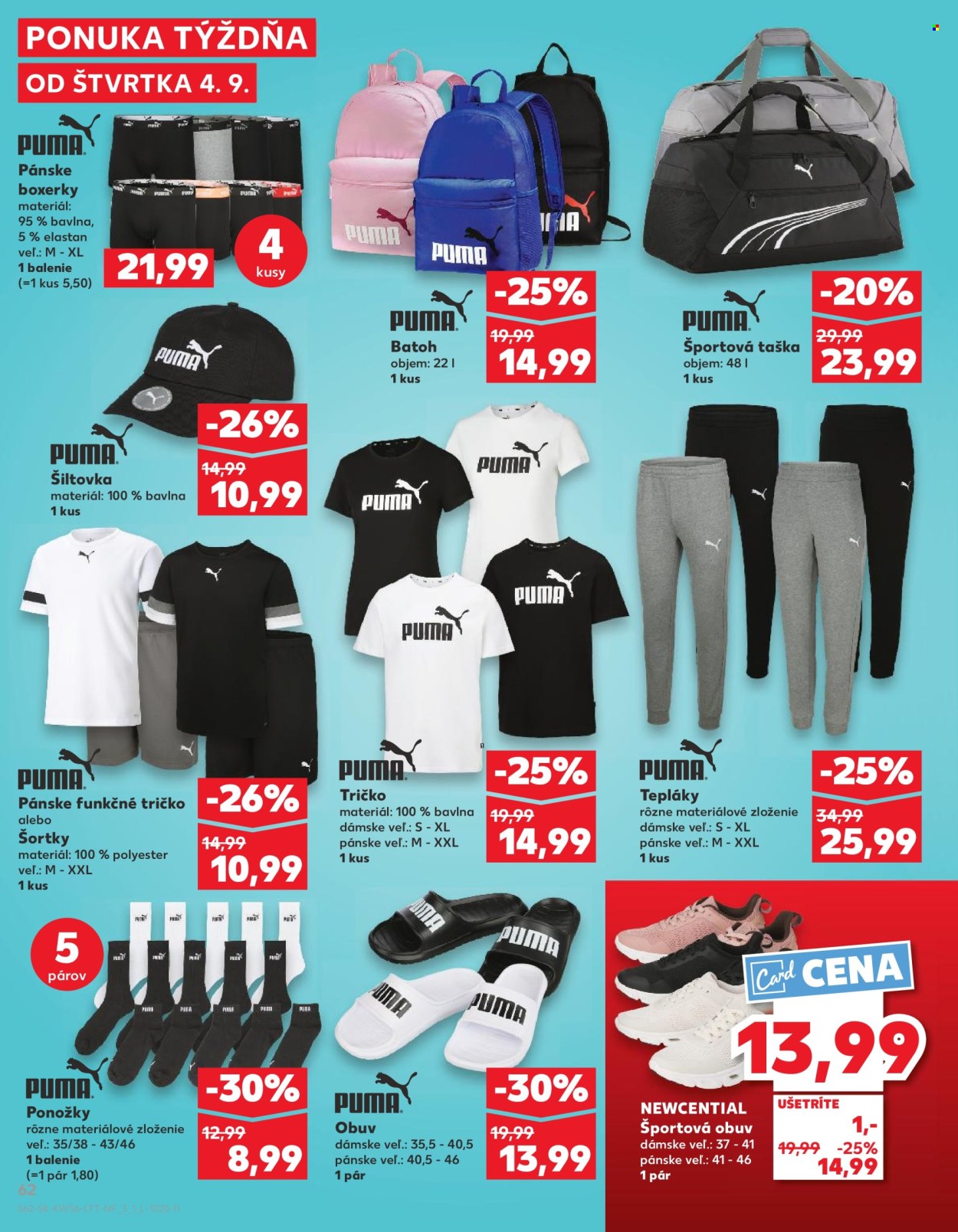 Leták Kaufland - 4.9.2025 - 10.9.2025. Strana 62