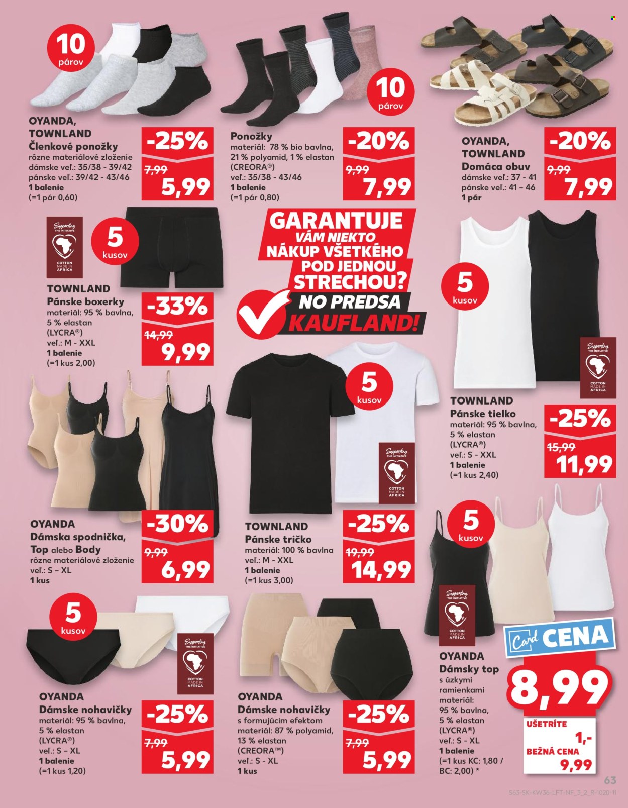 Leták Kaufland - 4.9.2025 - 10.9.2025. Strana 63