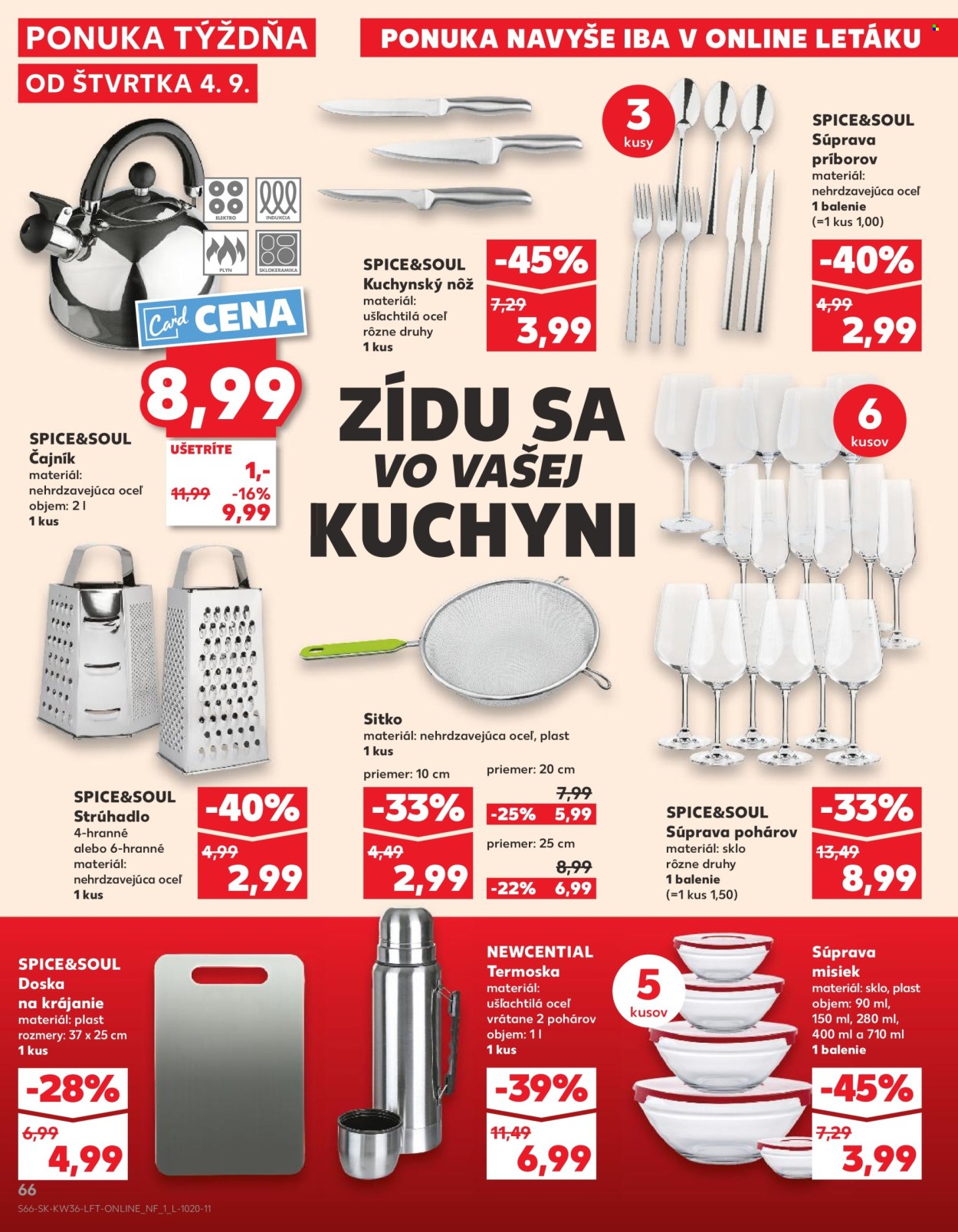 Leták Kaufland - 4.9.2025 - 10.9.2025. Strana 66