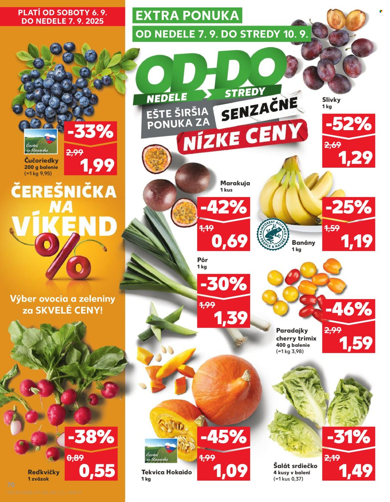 Leták Kaufland - 4.9.2025 - 10.9.2025. Strana 70