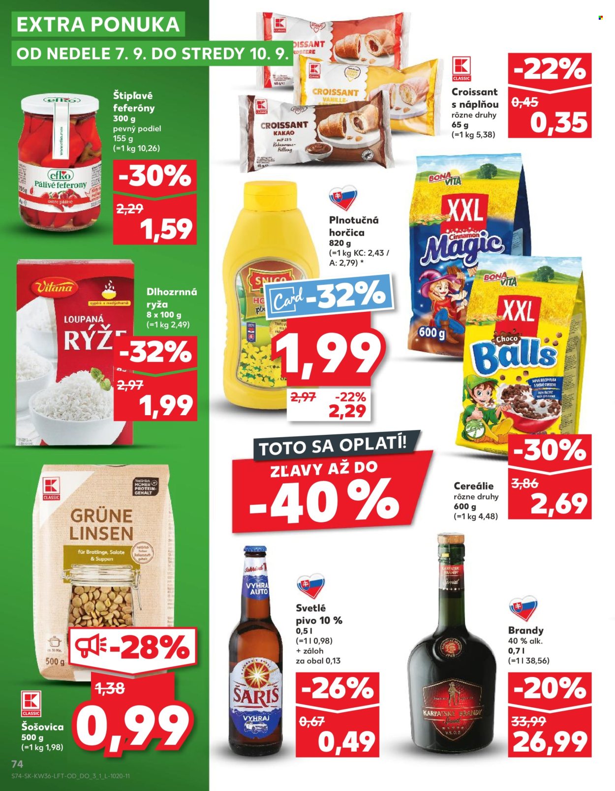 Leták Kaufland - 4.9.2025 - 10.9.2025. Strana 74