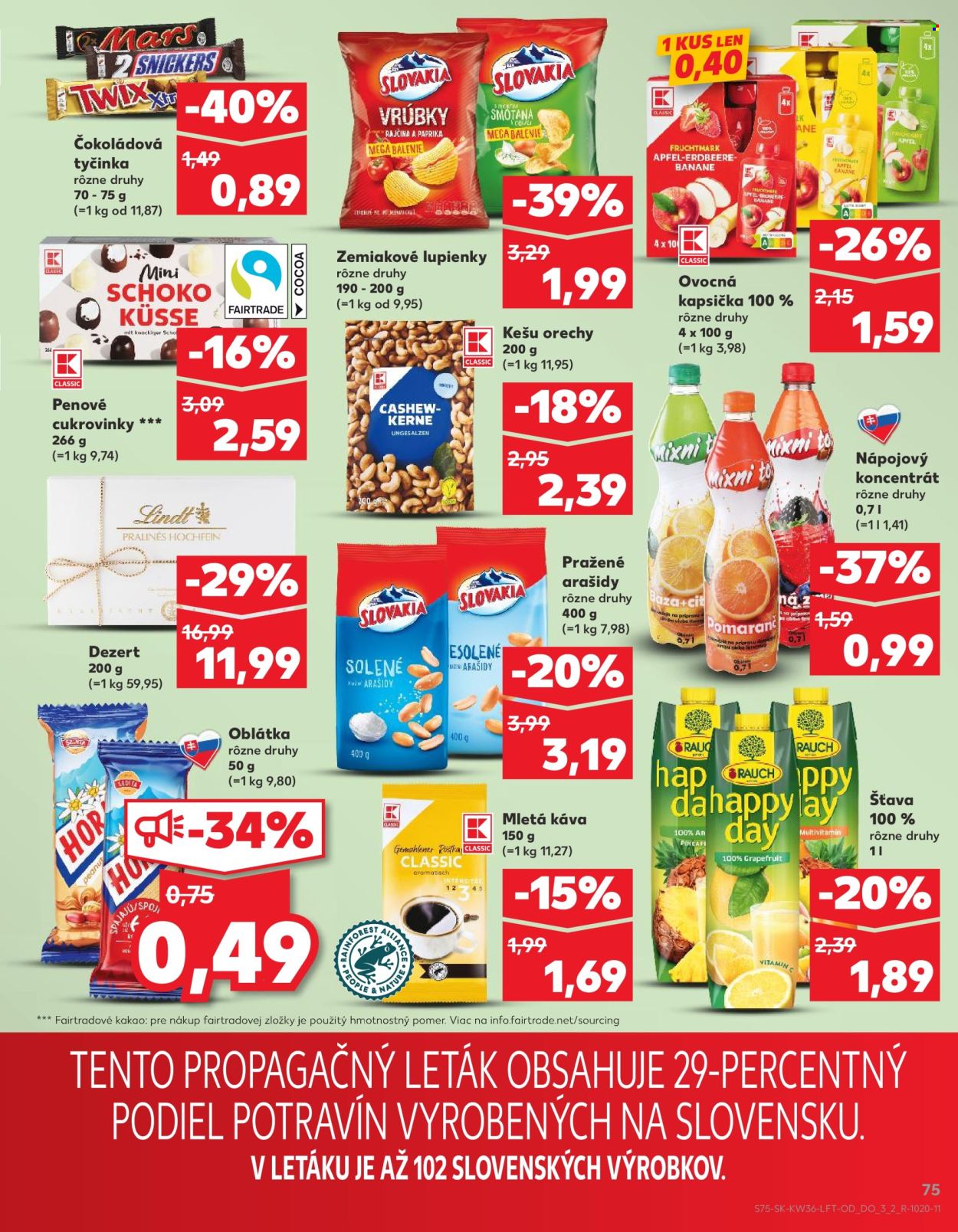 Leták Kaufland - 4.9.2025 - 10.9.2025. Strana 75