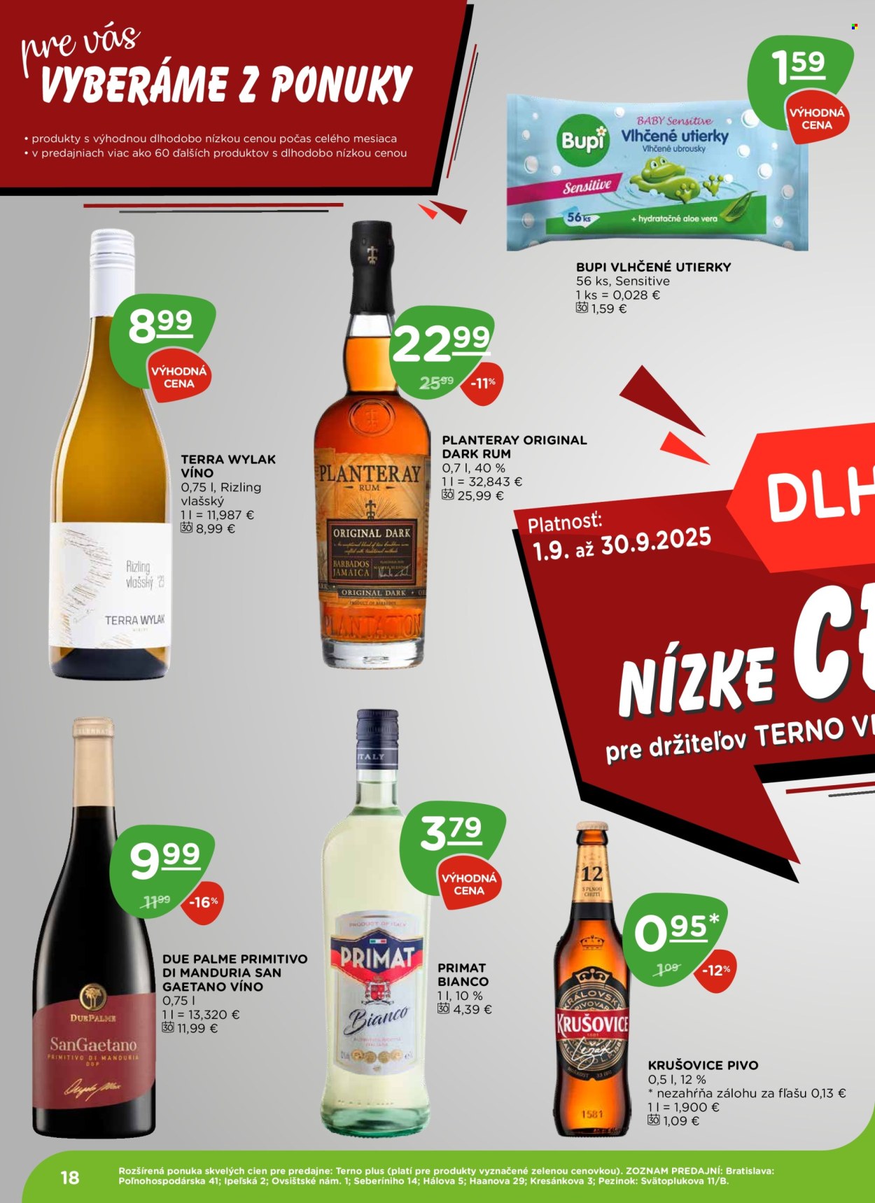 Leták Terno - 4.9.2025 - 10.9.2025. Strana 18