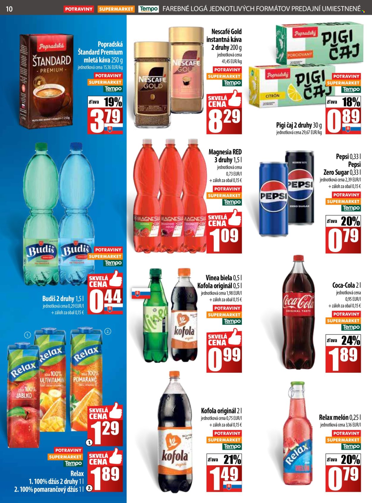 Leták COOP Jednota - 4.9.2025 - 10.9.2025. Strana 10