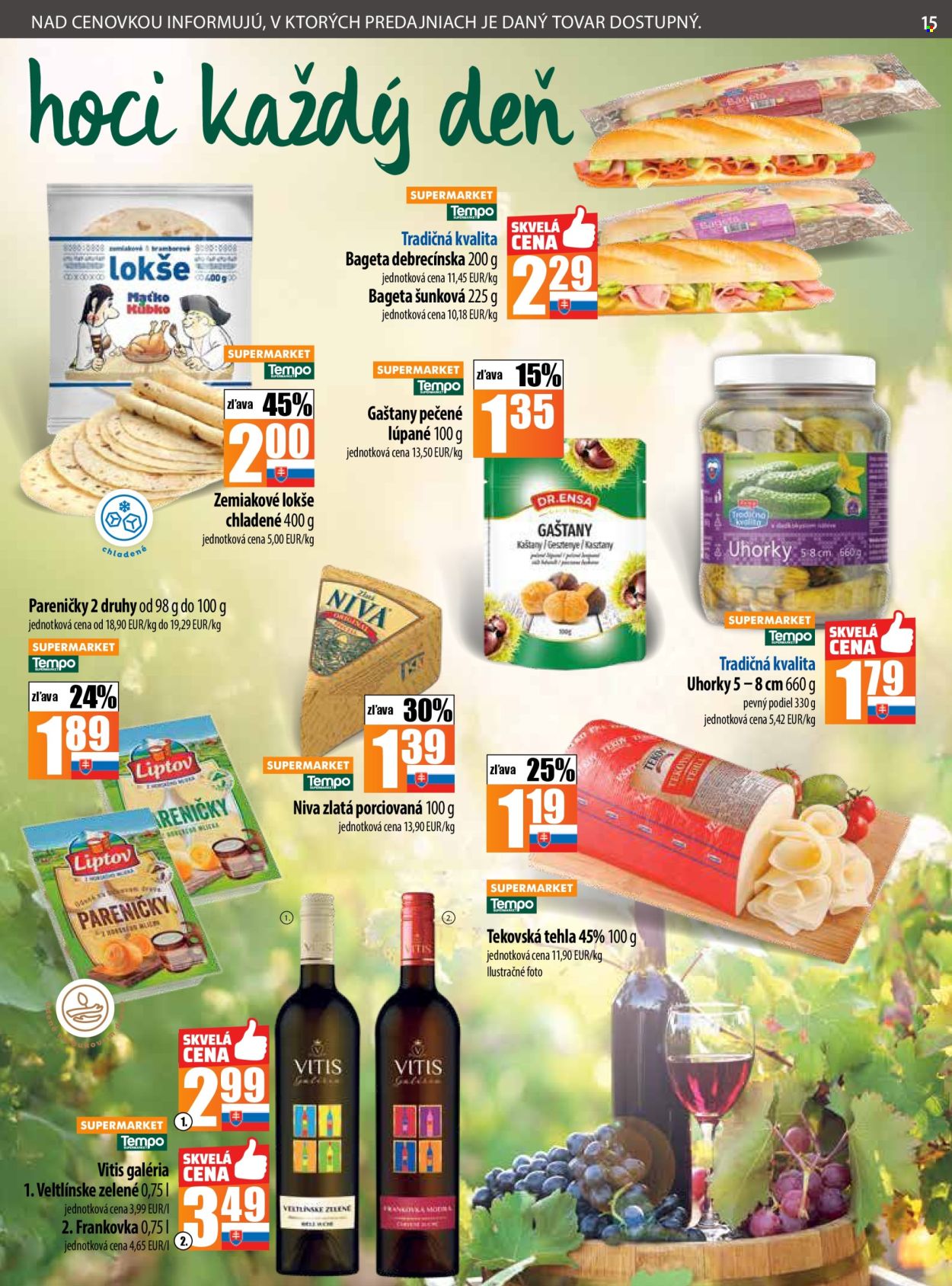 Leták COOP Jednota - 4.9.2025 - 10.9.2025. Strana 15