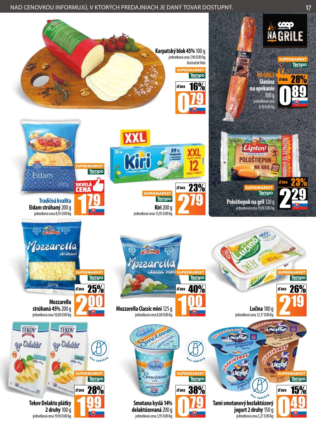 Leták COOP Jednota - 4.9.2025 - 10.9.2025. Strana 17