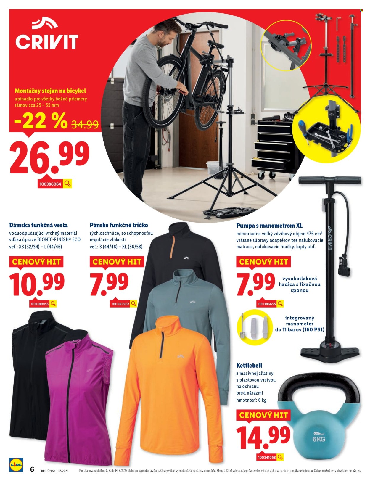 Leták Lidl - 8.9.2025 - 14.9.2025. Strana 6