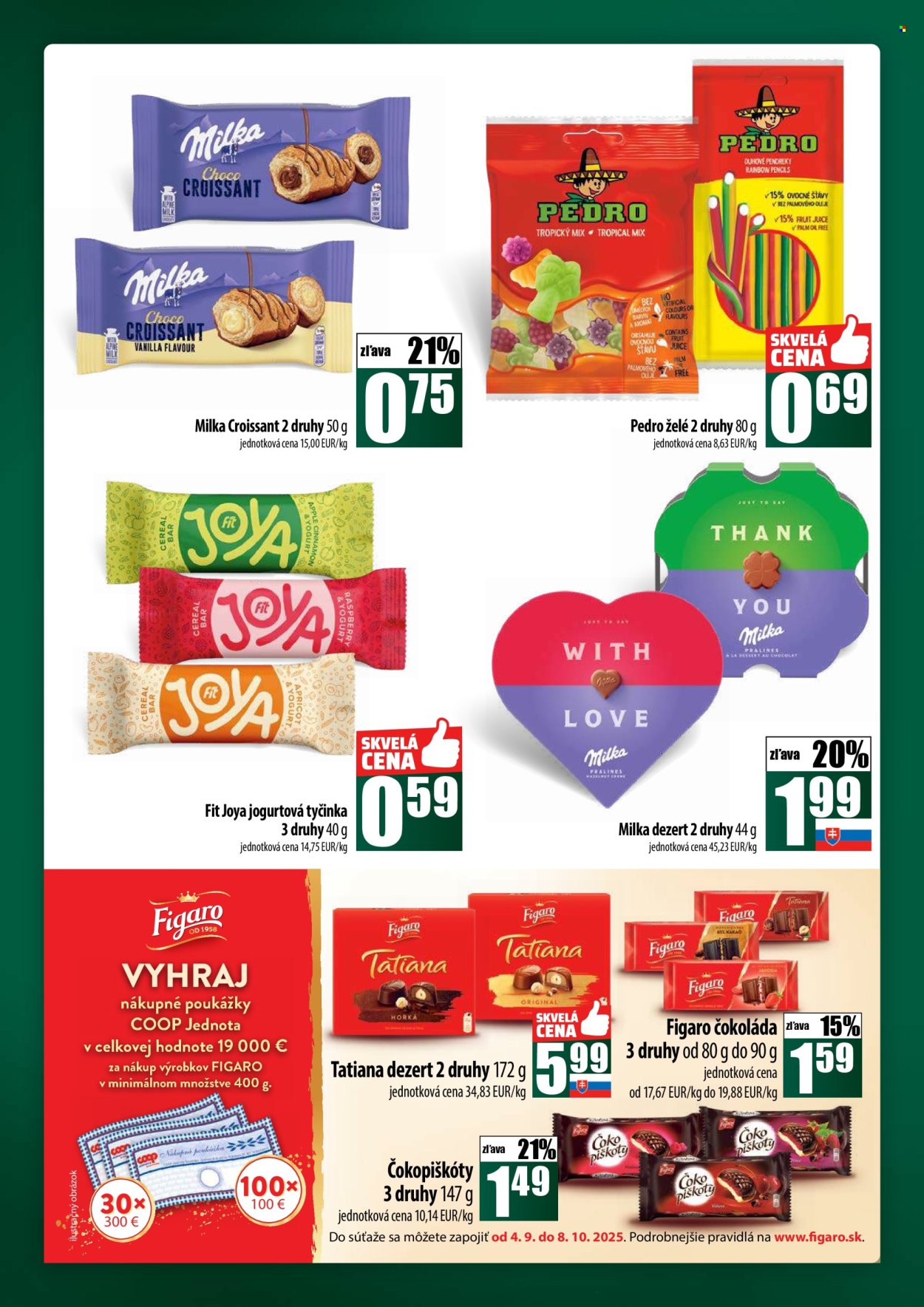 Leták COOP Jednota - 4.9.2025 - 10.9.2025. Strana 40