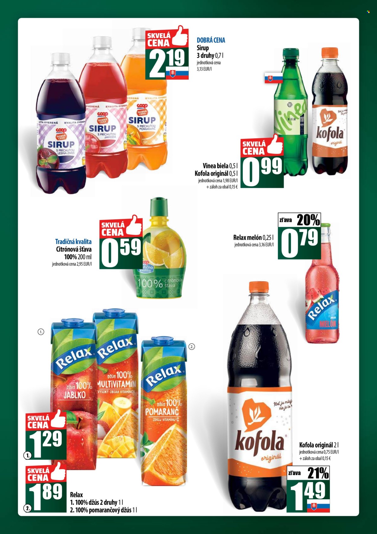 Leták COOP Jednota - 4.9.2025 - 10.9.2025. Strana 51
