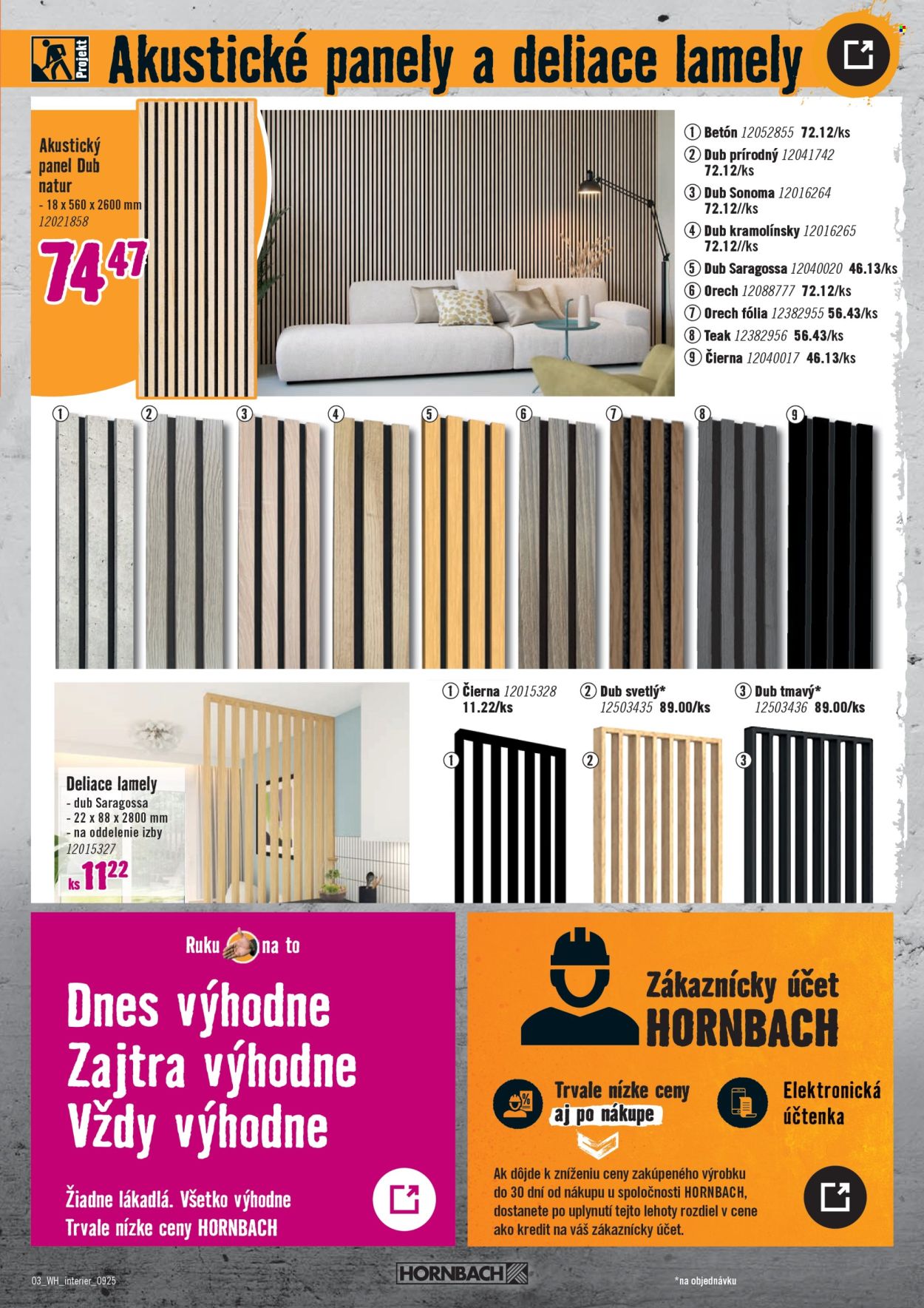 Leták Hornbach - 3.9.2025 - 17.9.2025. Strana 3