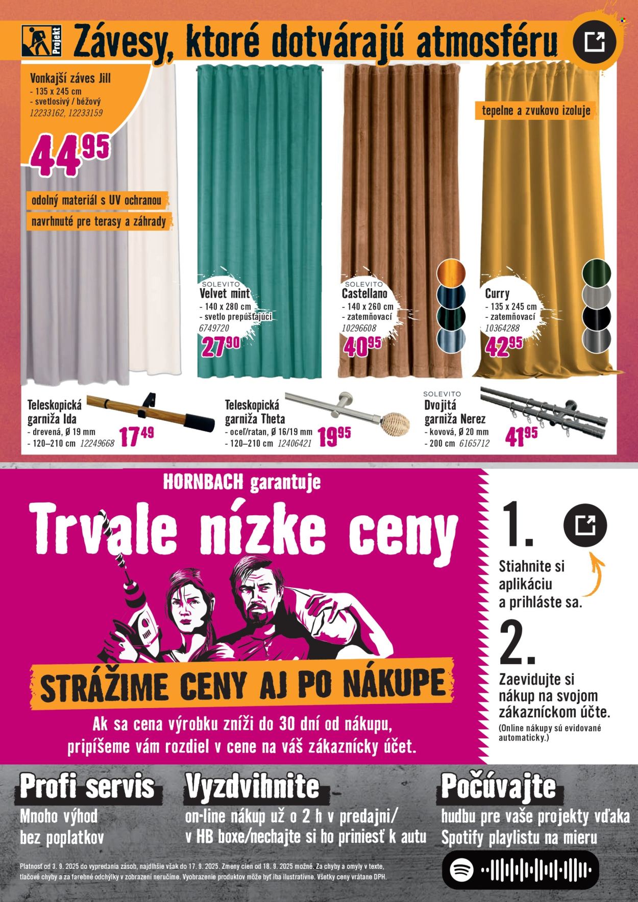 Leták Hornbach - 3.9.2025 - 17.9.2025. Strana 9