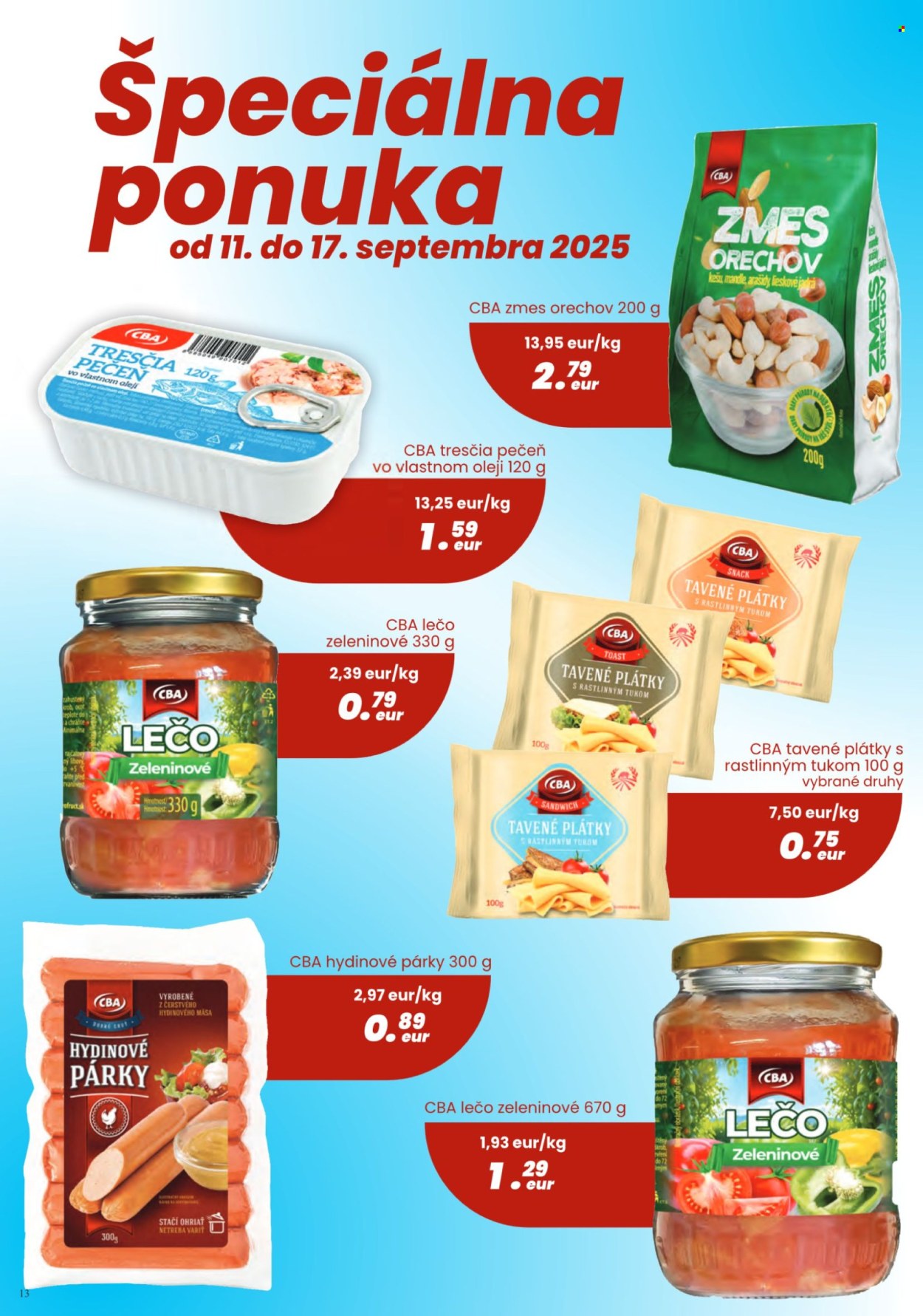 Leták Sintra - 4.9.2025 - 17.9.2025. Strana 13