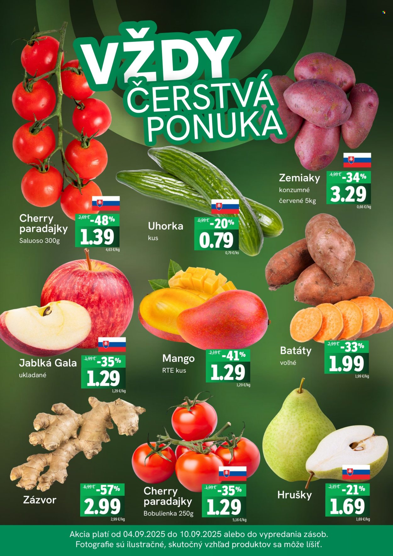 Leták FRESH - 4.9.2025 - 10.9.2025. Strana 3