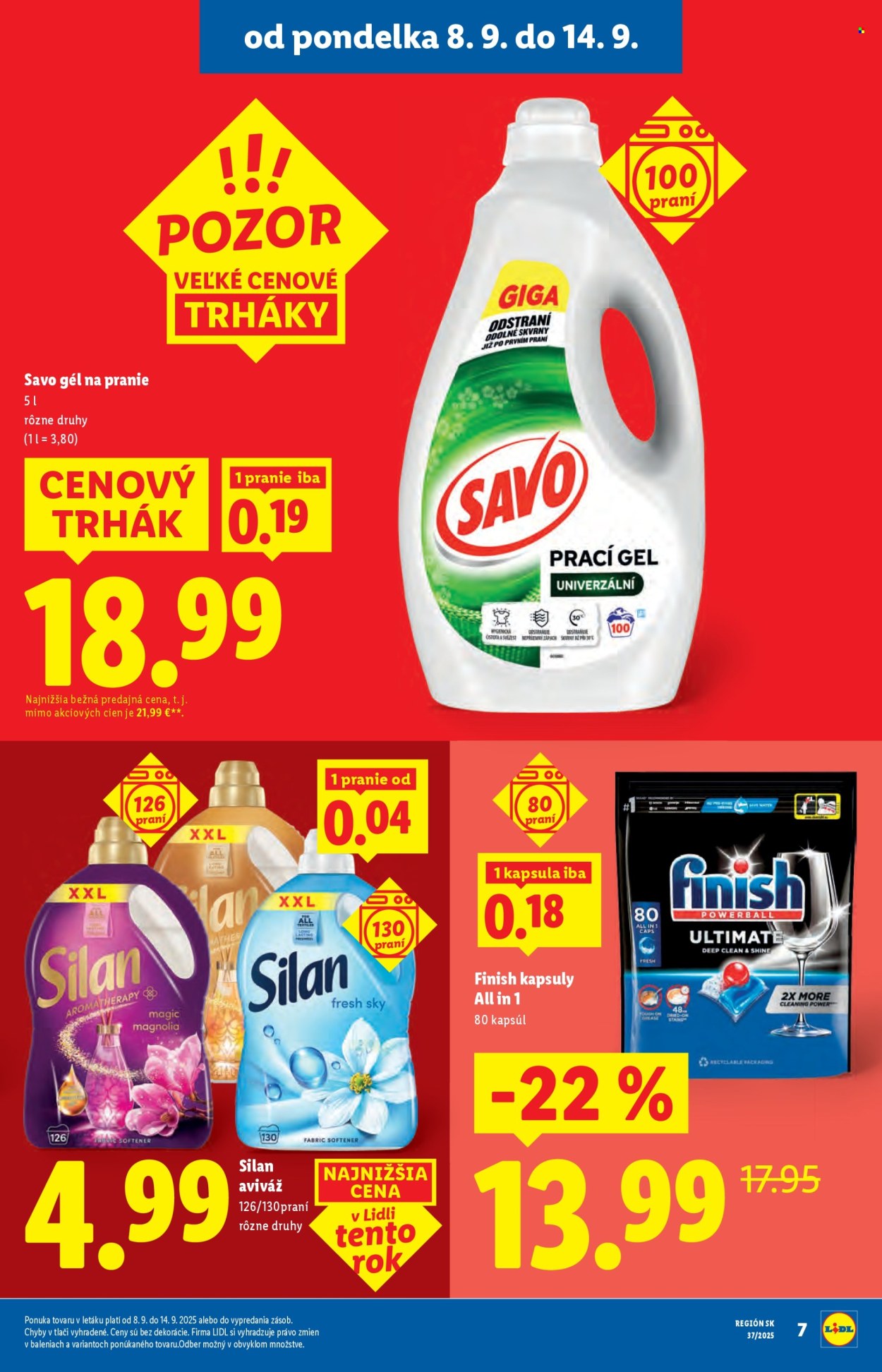 Leták Lidl - 8.9.2025 - 14.9.2025. Strana 7