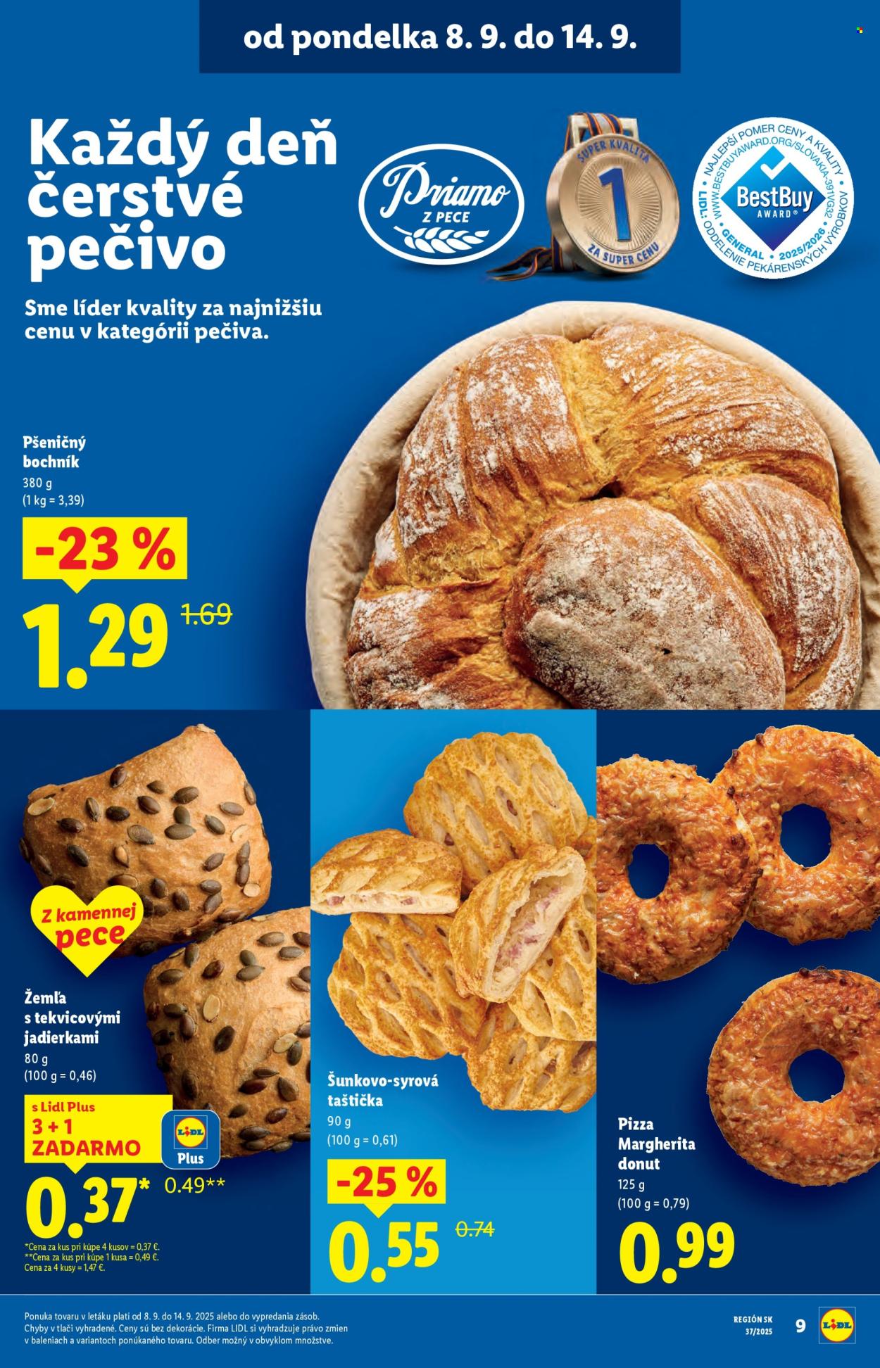 Leták Lidl - 8.9.2025 - 14.9.2025. Strana 9