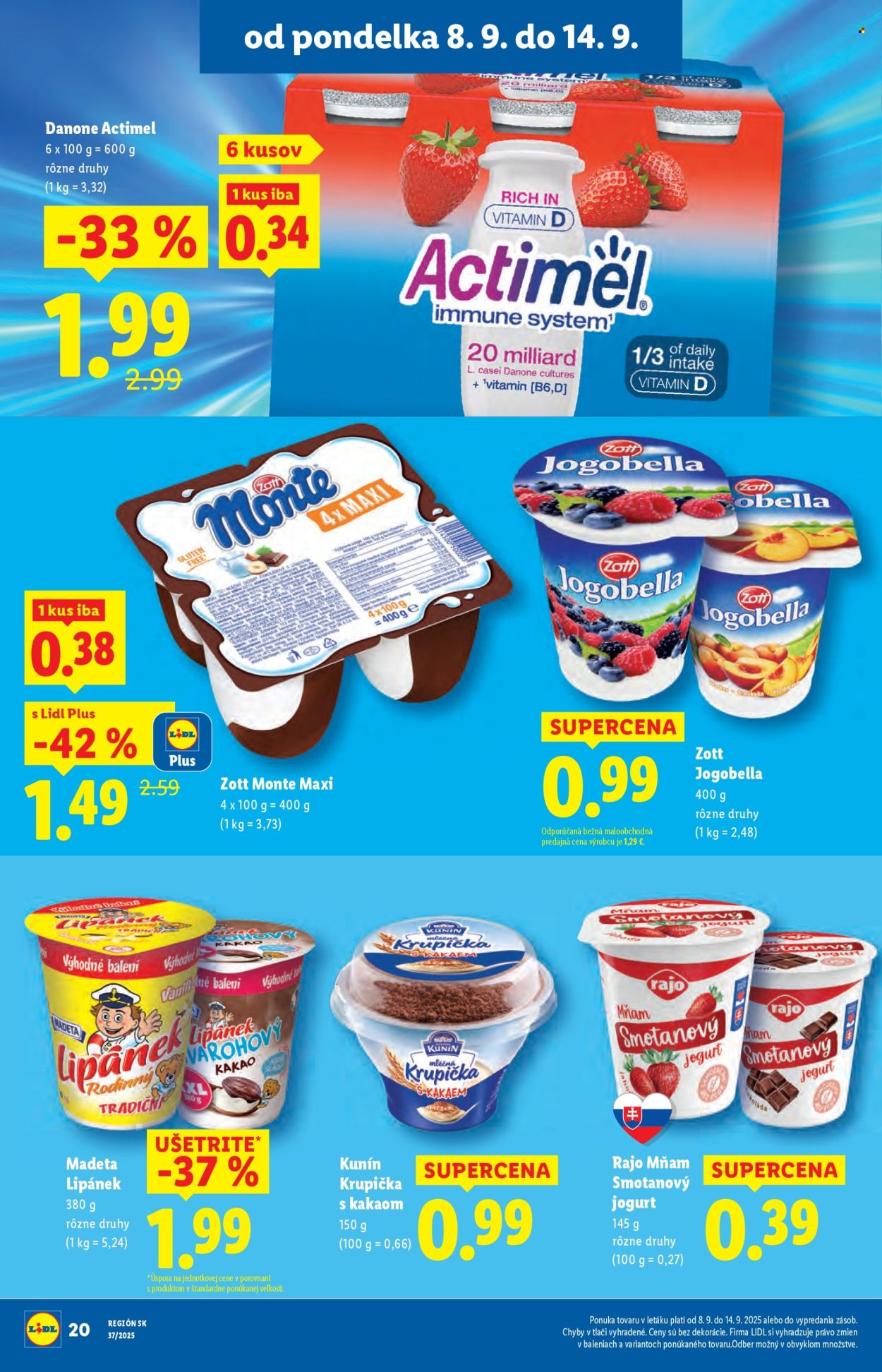 Leták Lidl - 8.9.2025 - 14.9.2025. Strana 22