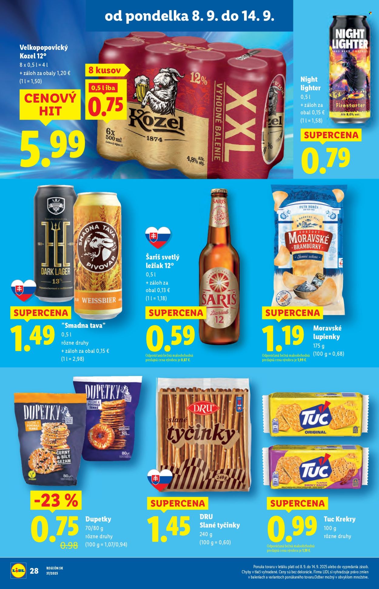 Leták Lidl - 8.9.2025 - 14.9.2025. Strana 30